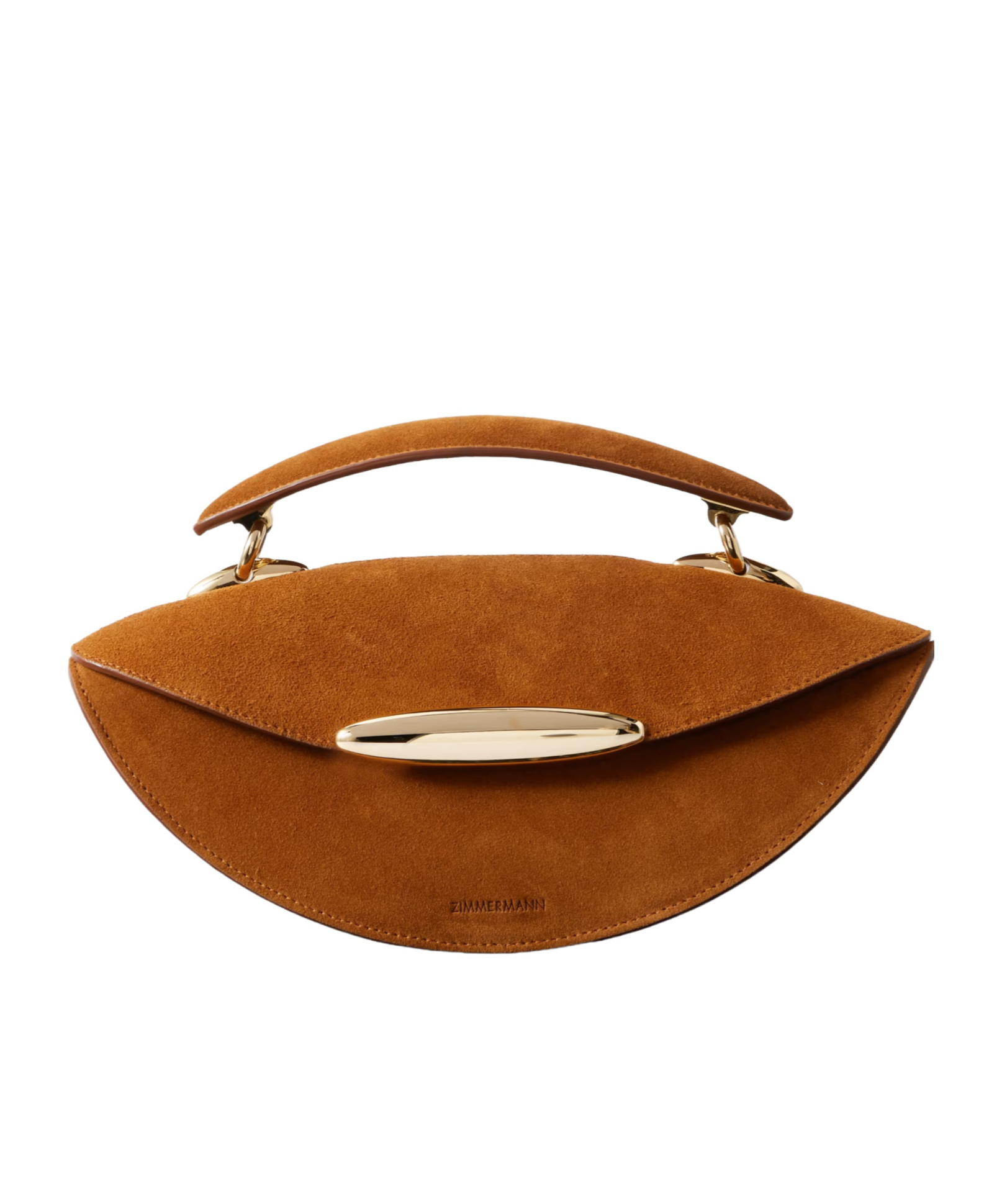 Zimmermann Wavelength Shoulder Bag In Brown