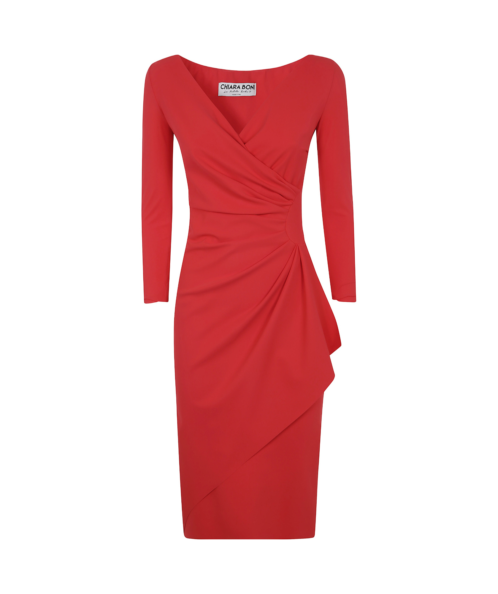 Shop Chiara Boni La Petite Robe Charisse Dress In Red
