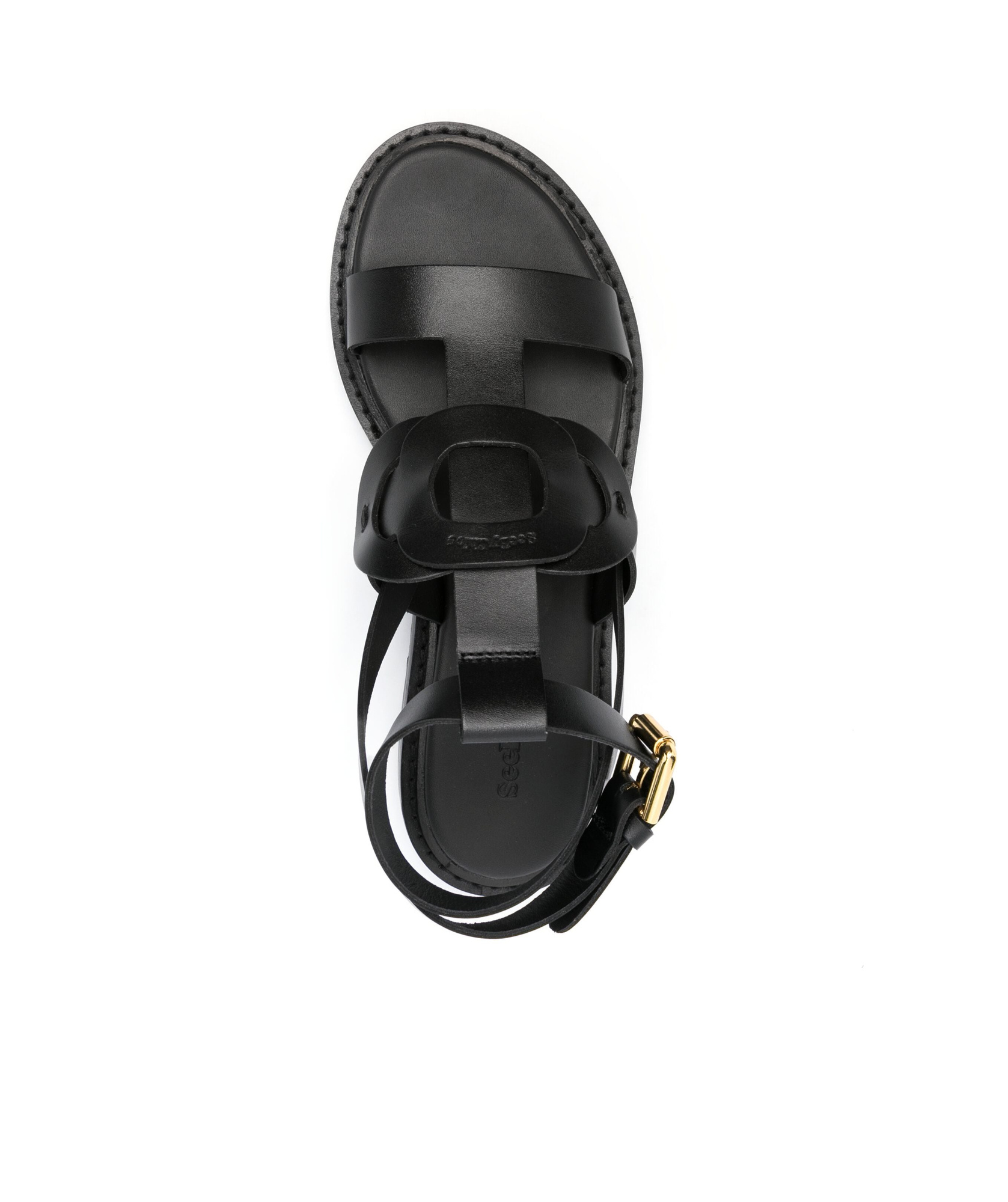 See By Chloé Flat Sandals In Black