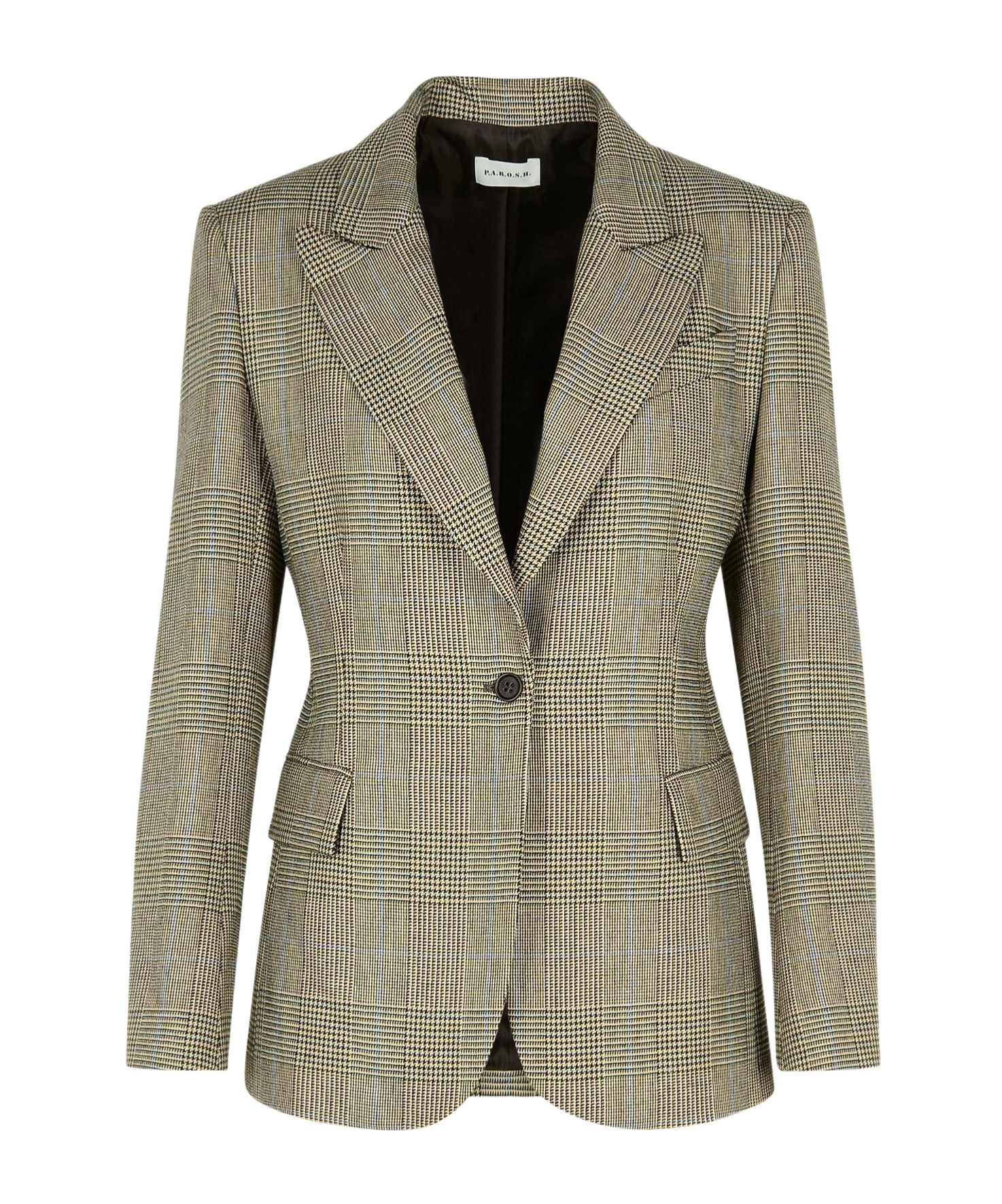 P.a.r.o.s.h Single-breasted Blazer In Gray