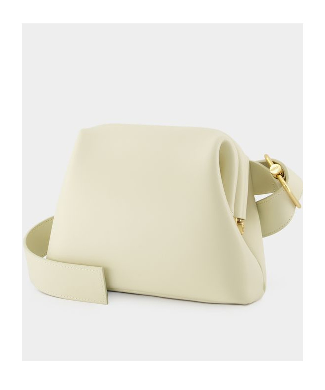 Osoi Mini Brot Hobo Bag - Cream - Leather In Nude