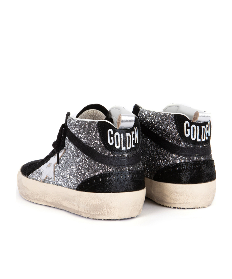 Golden Goose Lace-up High-top Casual Shoes In White