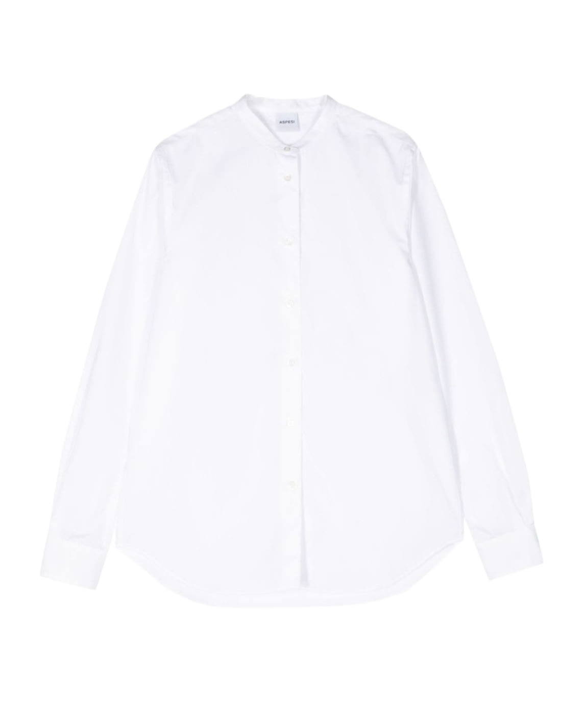 Aspesi Classic Button-up Shirt In White