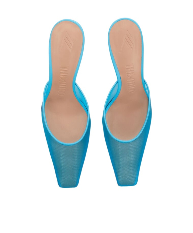 ATTICO ''JUNO'' BRIGHT LIGHT BLUE MULE