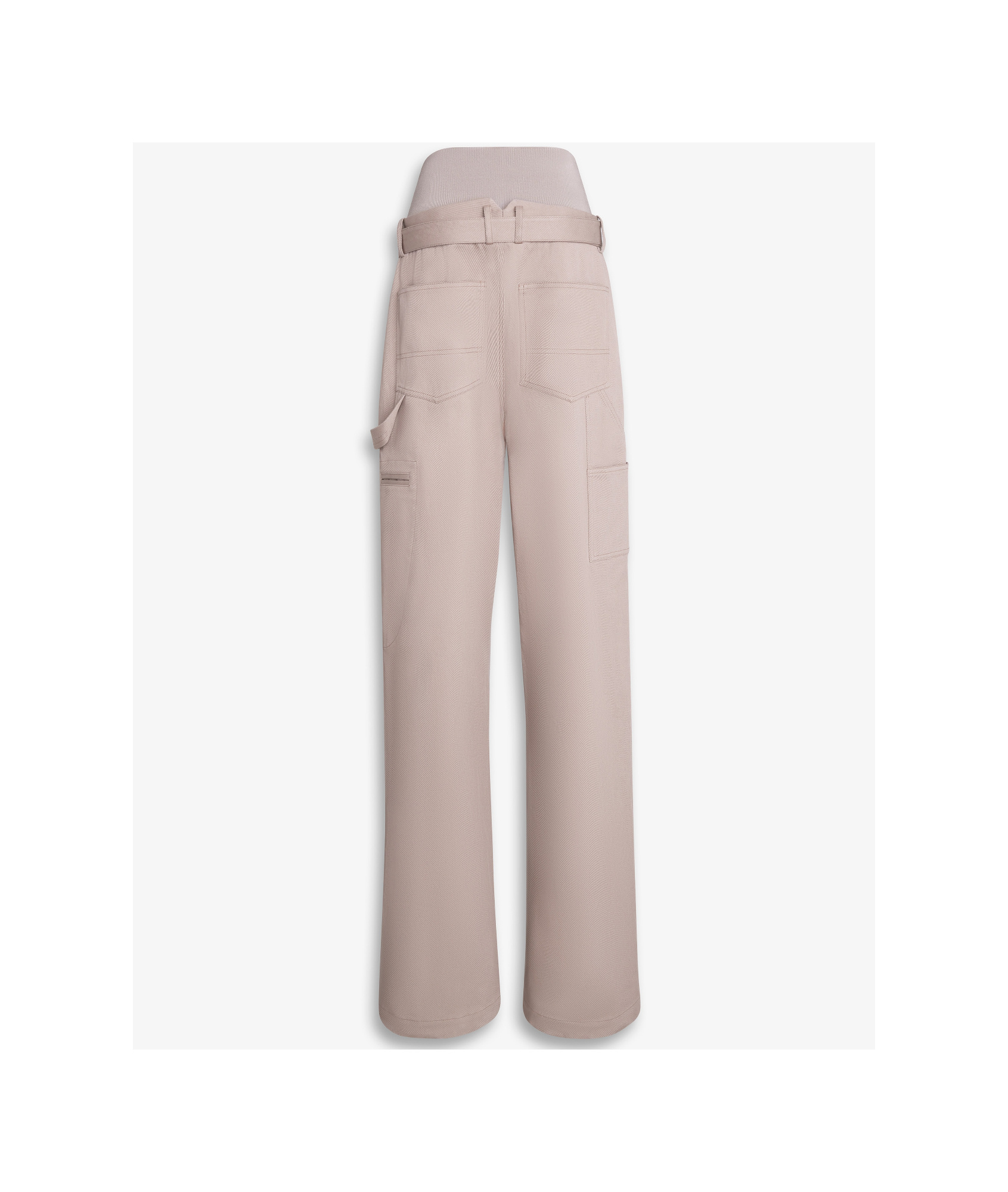 Alaïa Cargo Trousers In Nude