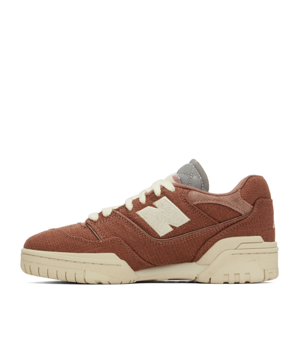 New Balance Round Head Low-cut Casual Shoes In Nude