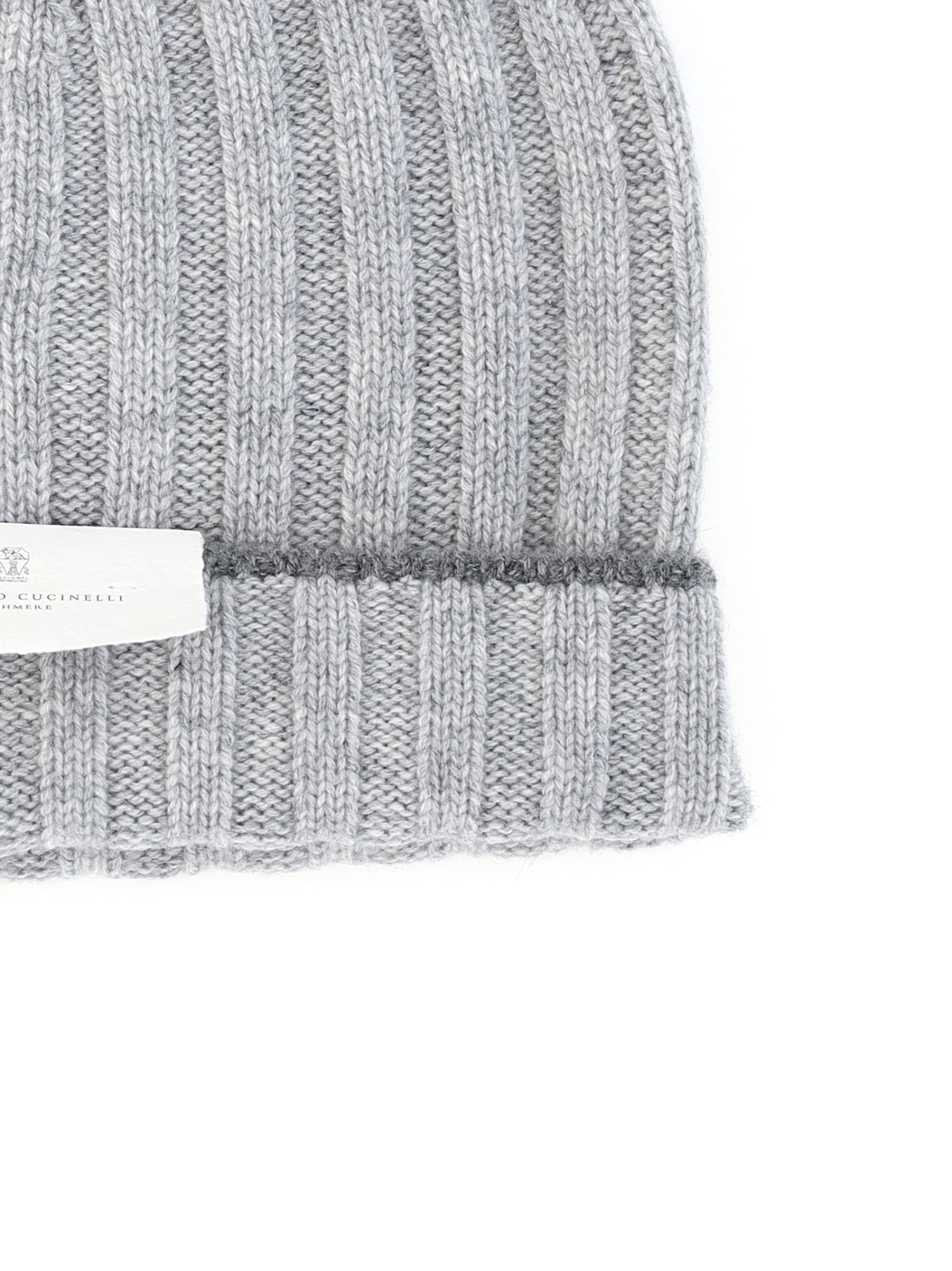 Brunello Cucinelli Beanie Hat In Gray
