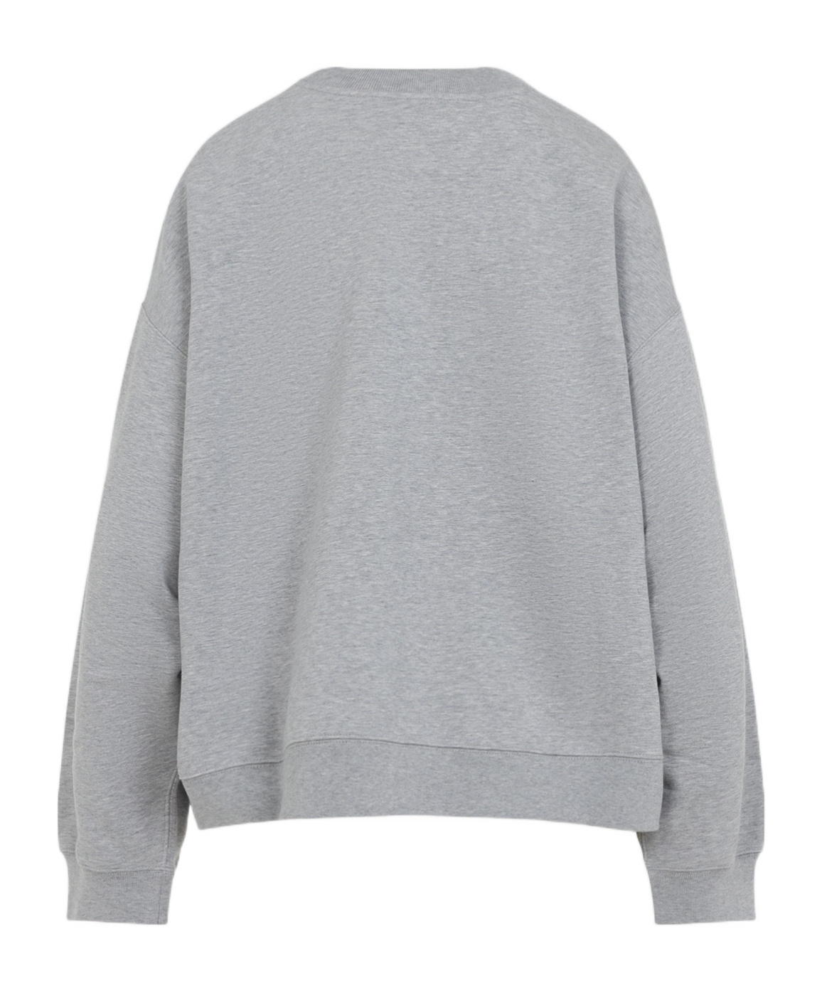 Gucci Sweatshirt Grey Cotton Dropped Shoulders In Gray