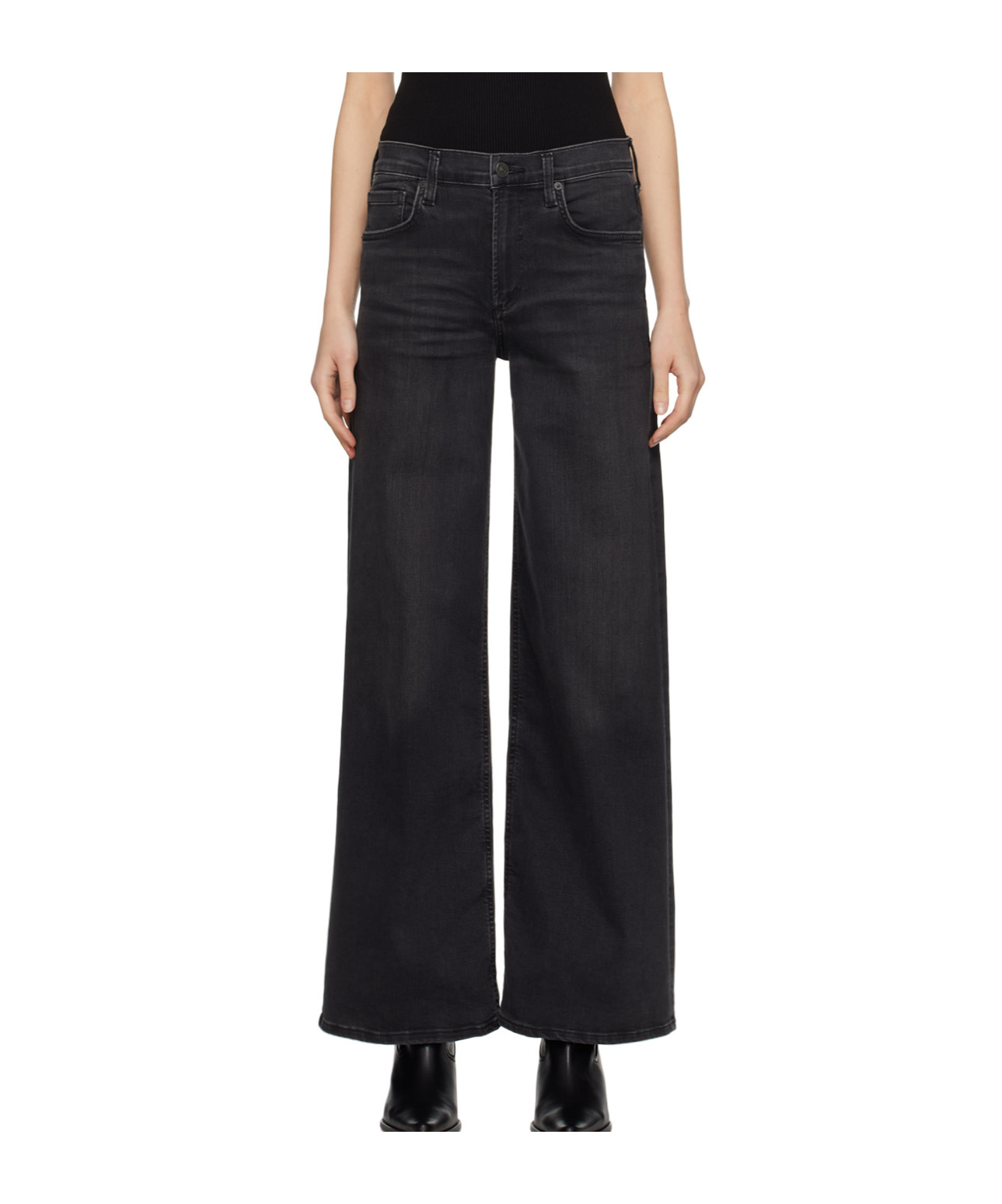 Citizen Of Humanity Wide-leg Cargo Jeans With Functional Pockets