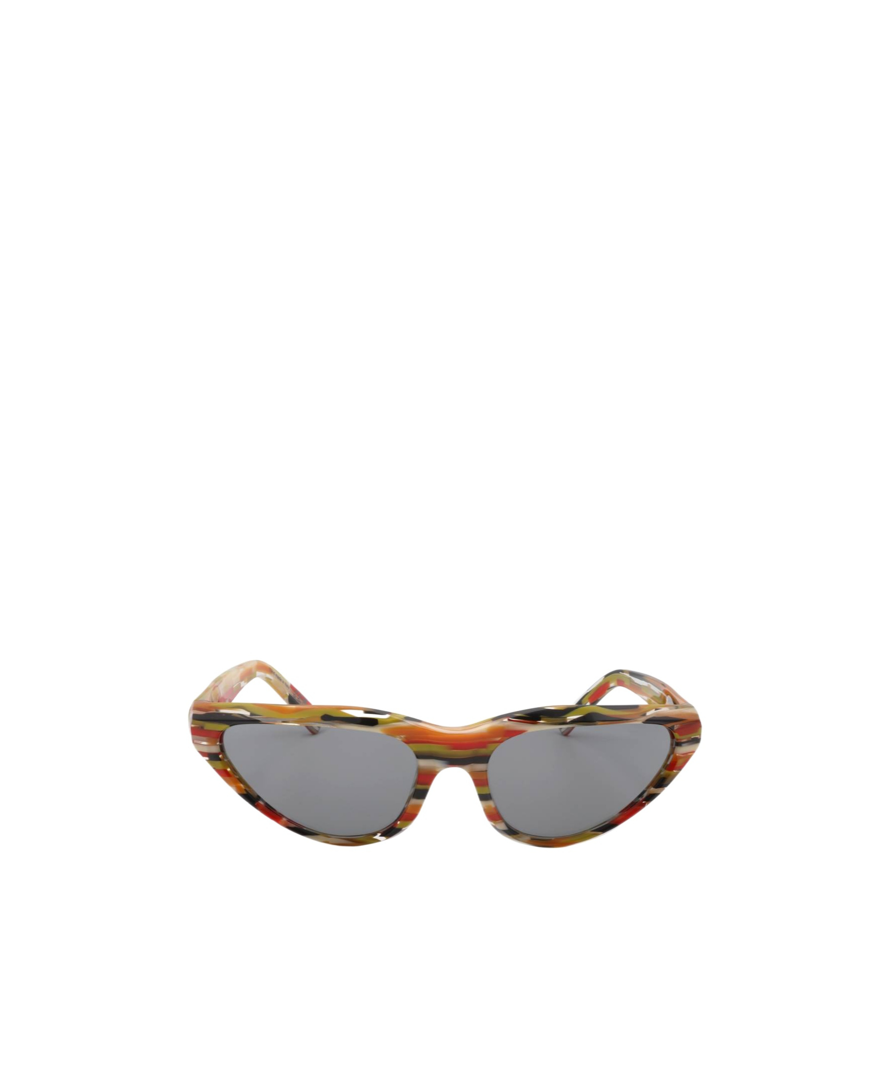 Marni Geometric Frame Sunglasses In Brown