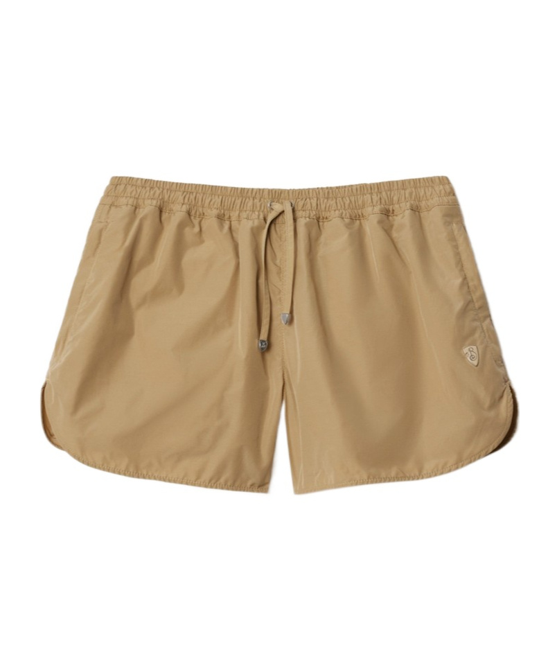 Burberry Cotton Shorts Drawstring Waistband In Nude