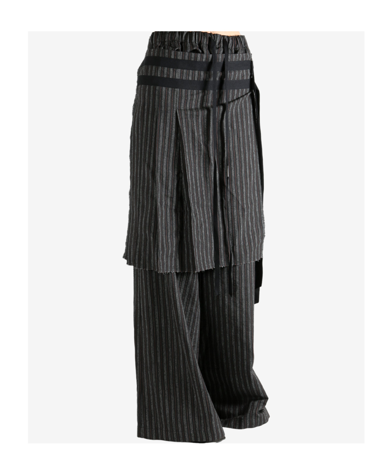 Ann Demeulemeester Marke Lounge Pants In Black
