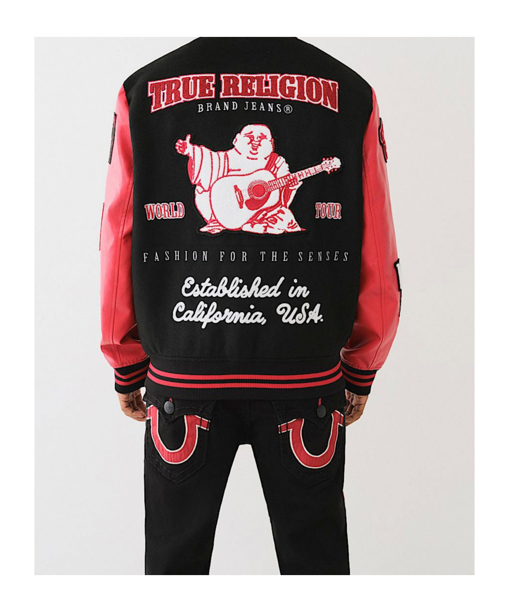 True Religion Long-sleeved Casual Jacket In Black