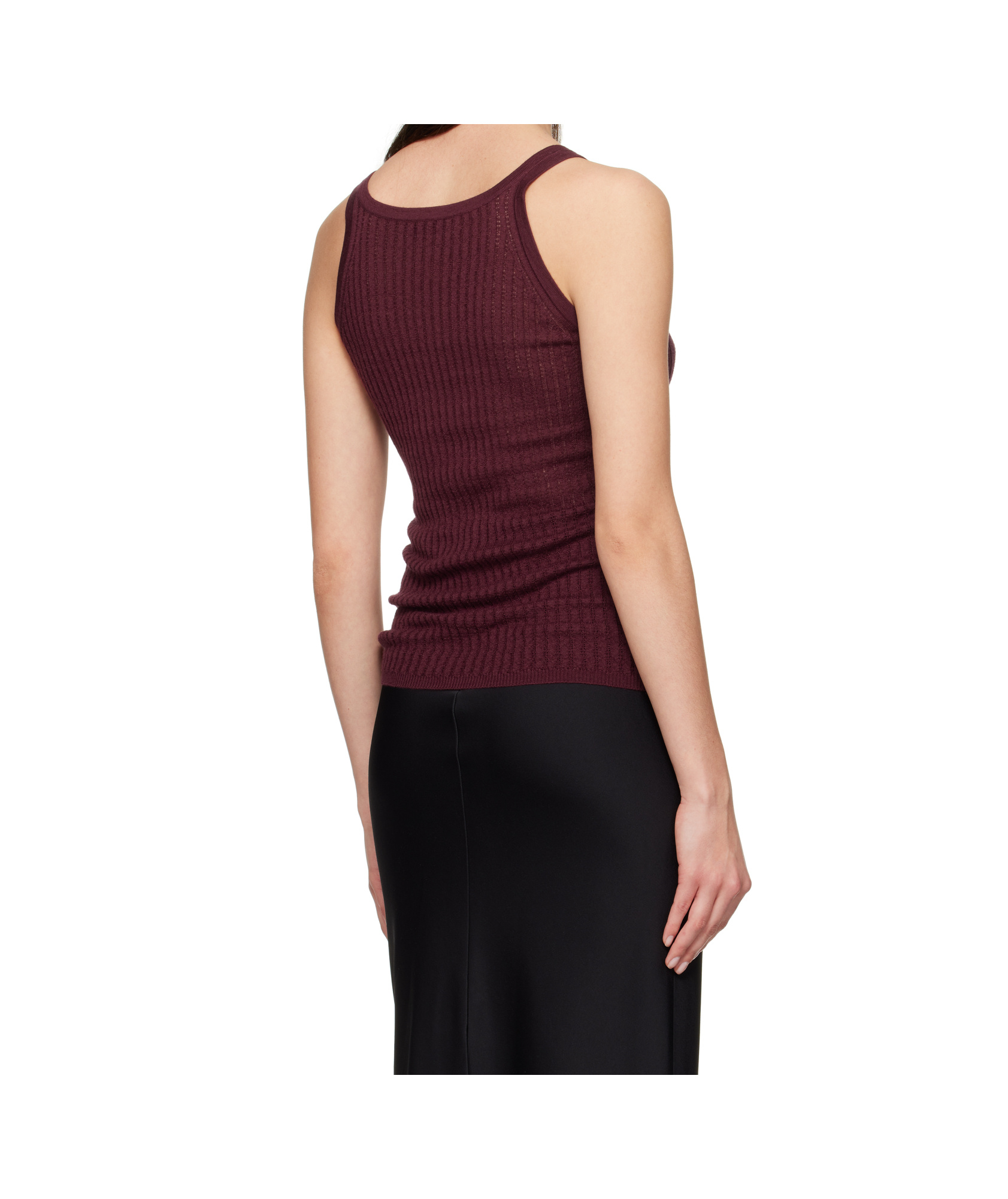 Shop Gabriela Hearst Sleeveless Vest In Black