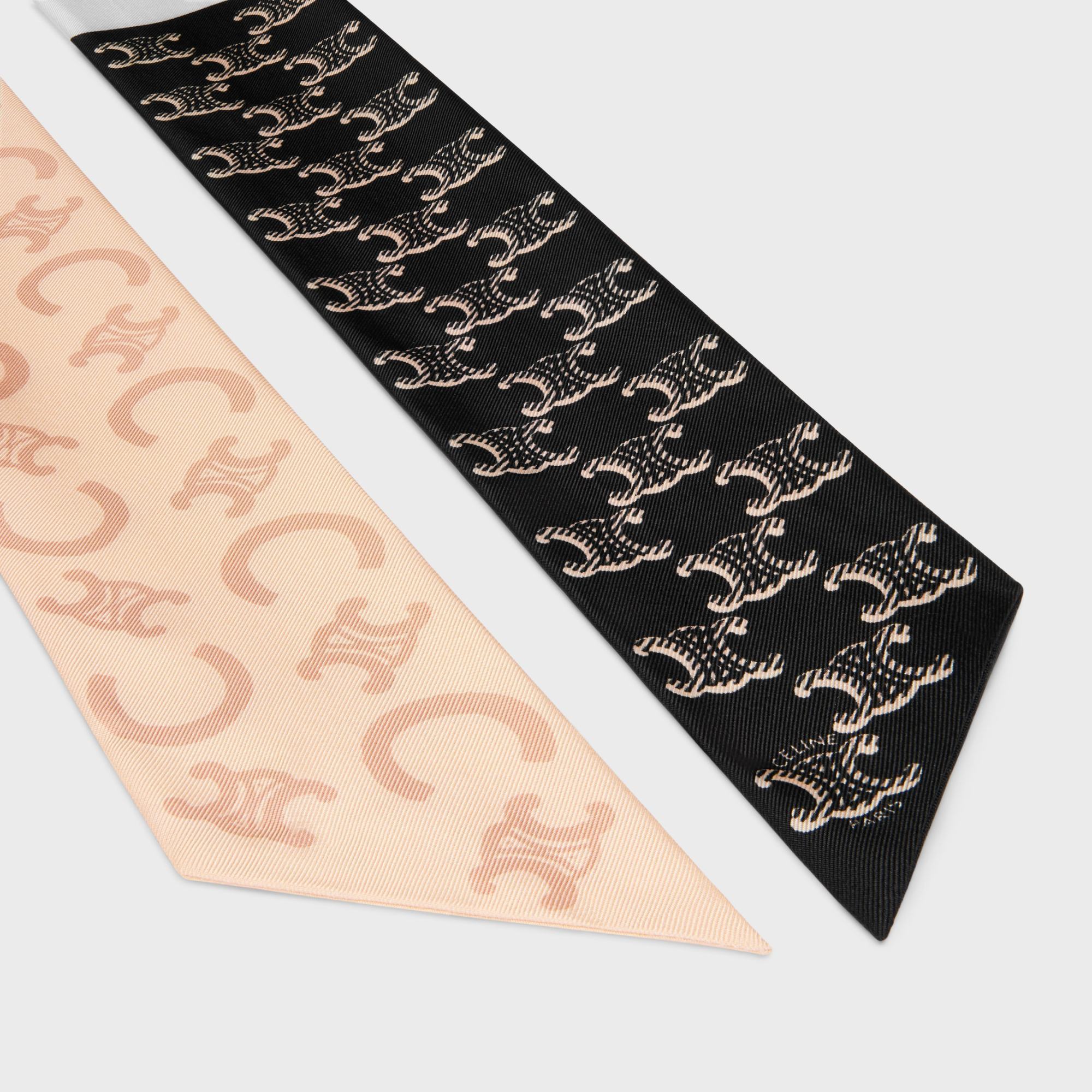 Celine Lavalliere In Silk Twill In Multi