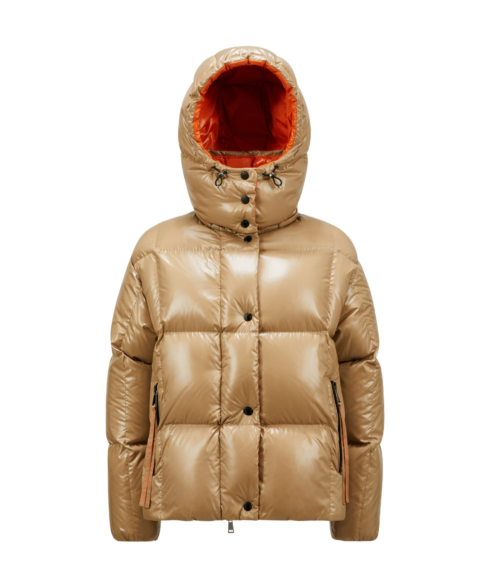 Shop Moncler Parana Puffer Jacket In Brown