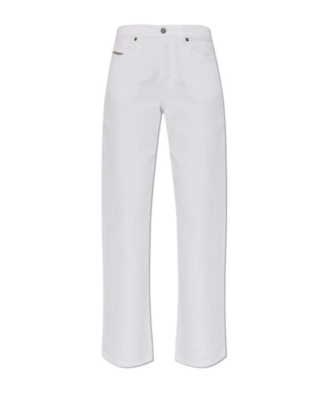 Diesel 1971 D-sent 09i27 Cotton Jeans In White