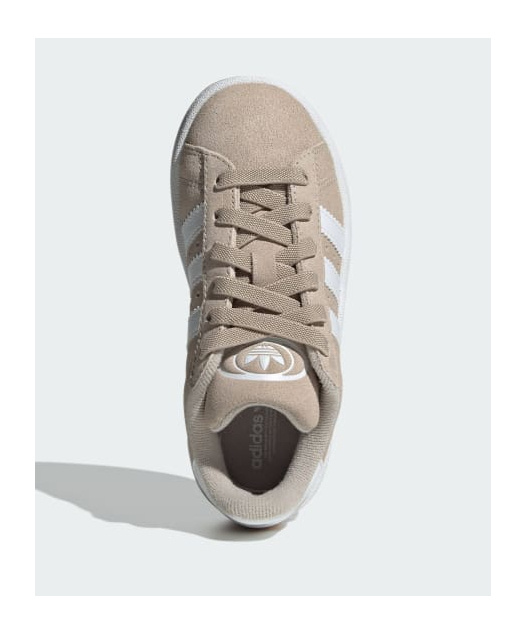 Adidas Originals Campus 00s Elastic-lace Sneakers In Nude