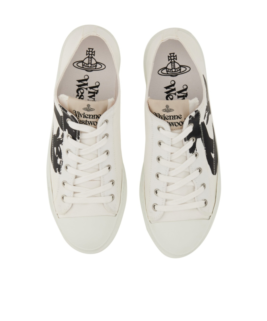 Vivienne Westwood Plimsoll 2.0 Low-top Snakers In White