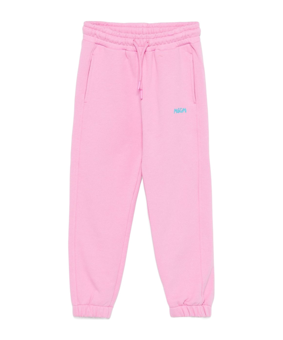 MSGM ELASTIC DRAWCORD WAIST SWEATPANTS