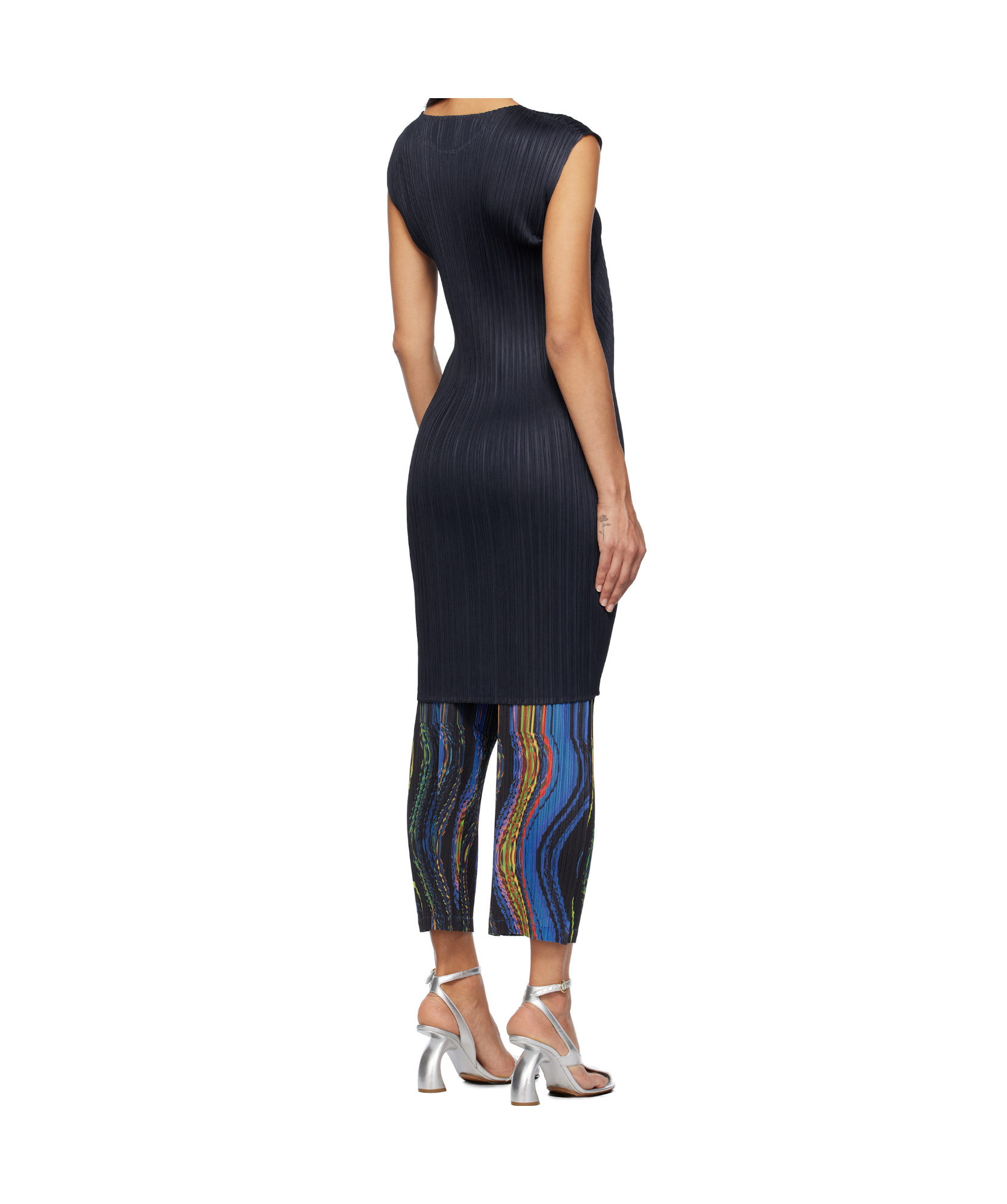 ISSEY MIYAKE SHORT SLEEVE DRESS