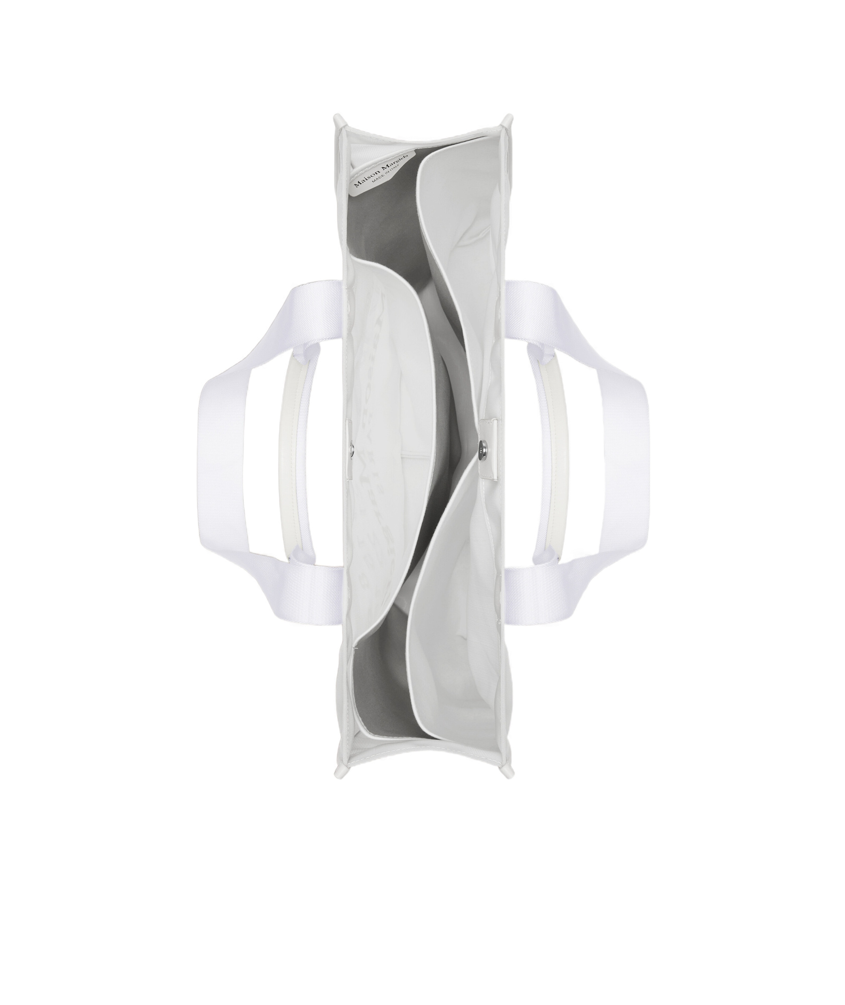 Maison Margiela Cabas Shopping Bag Large Unisex White In White