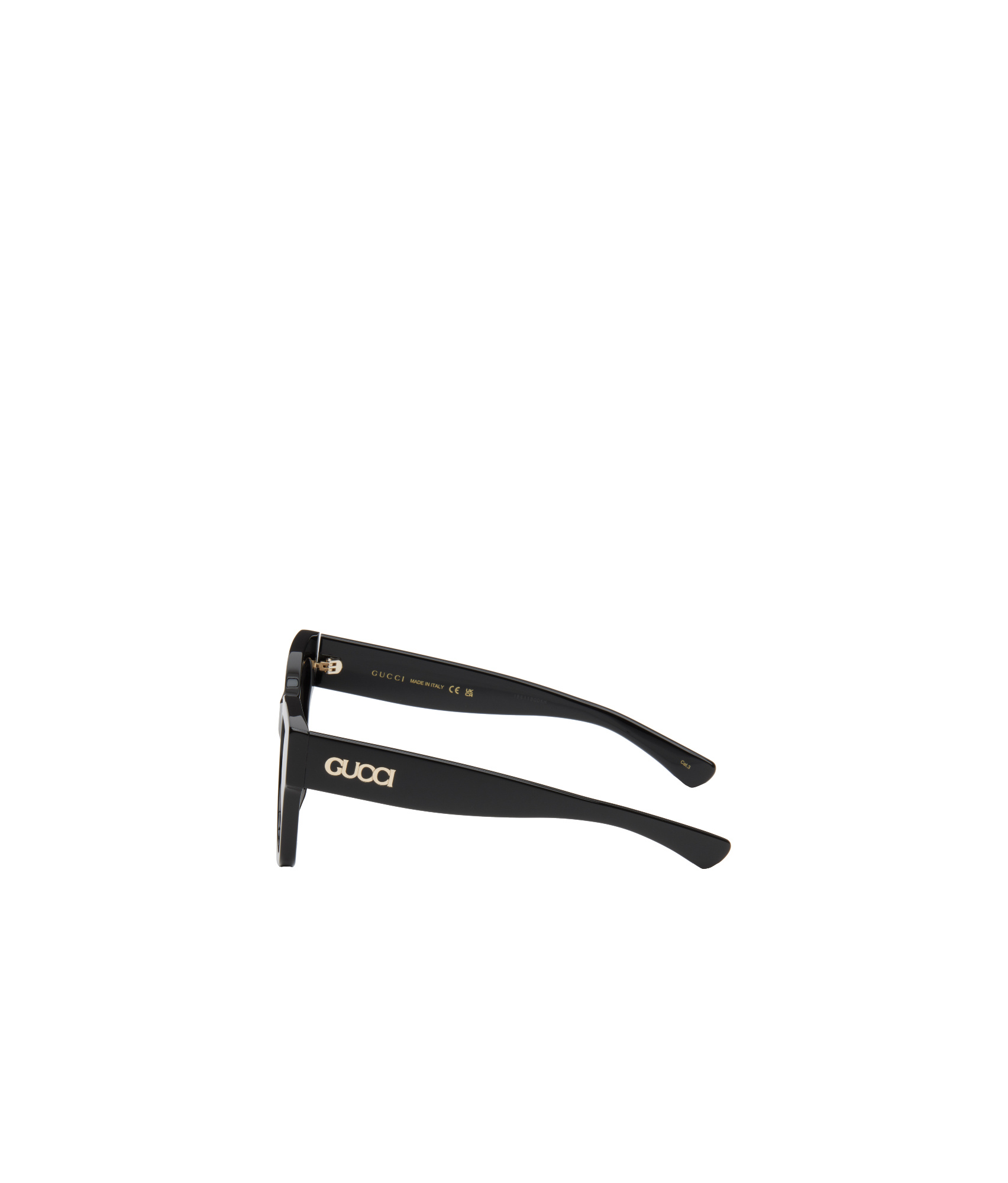 Gucci Butterfly Sunglasses In Black