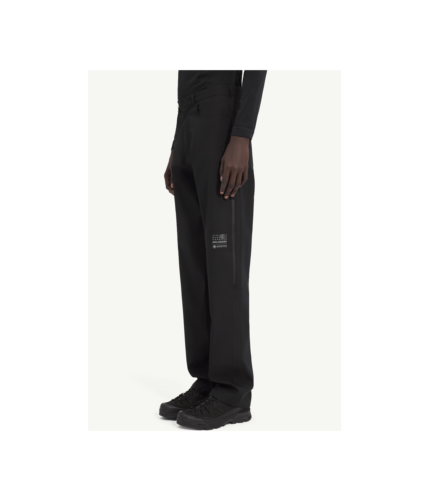 Mm6 Maison Margiela X Salomon Gore-tex Trousers In Black