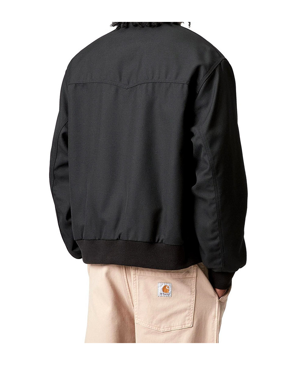 Carhartt Long-sleeved Casual Jacket In Black