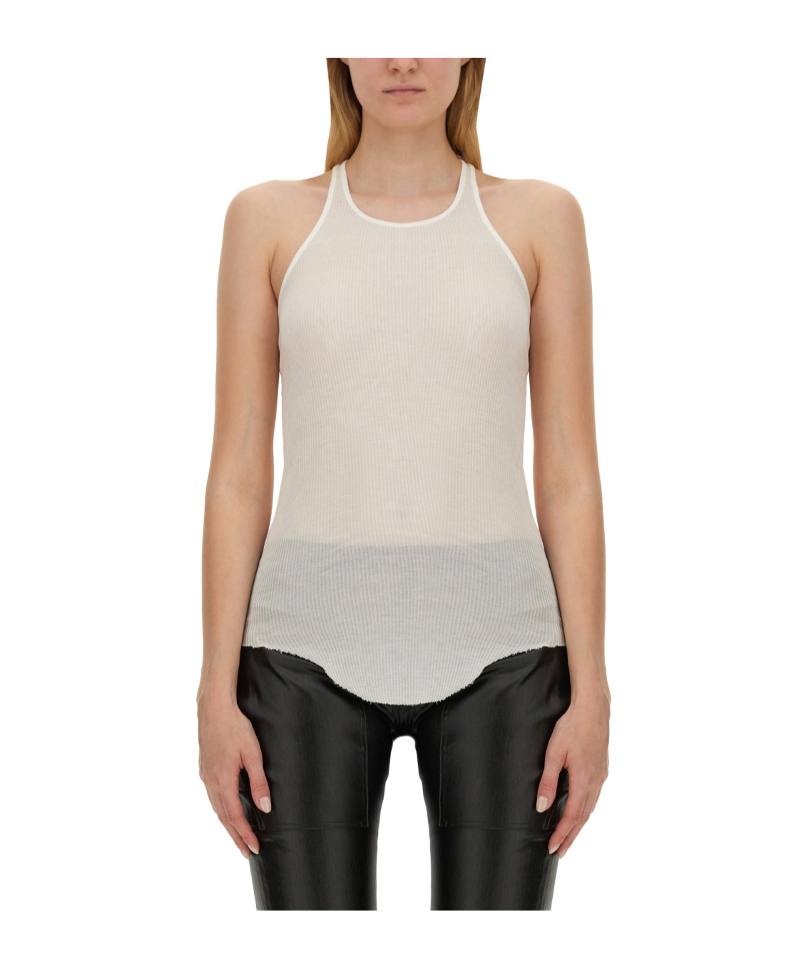 Rick Owens Tank Top In Nude