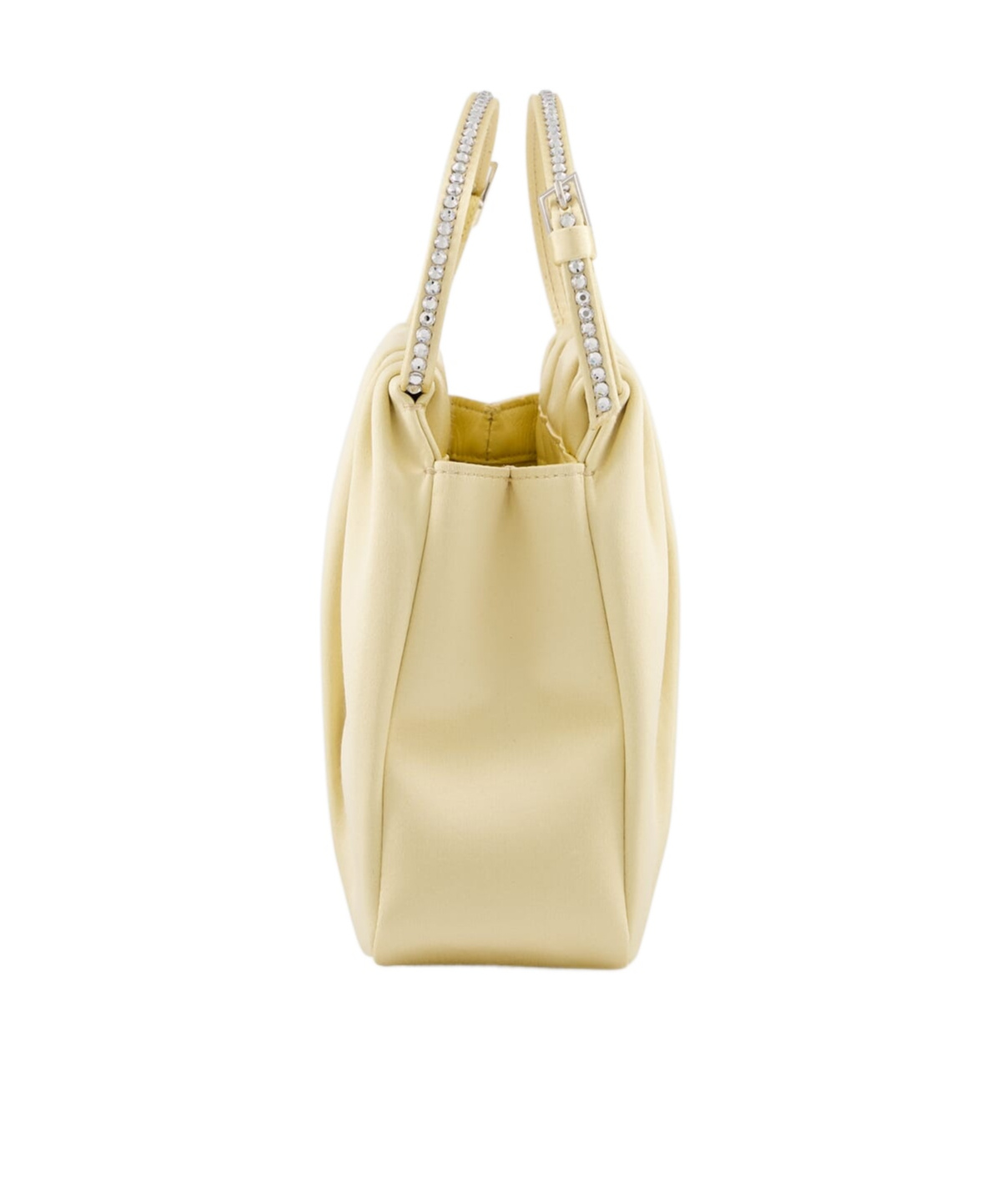 Amina Muaddi Double-handle Handbag In Nude