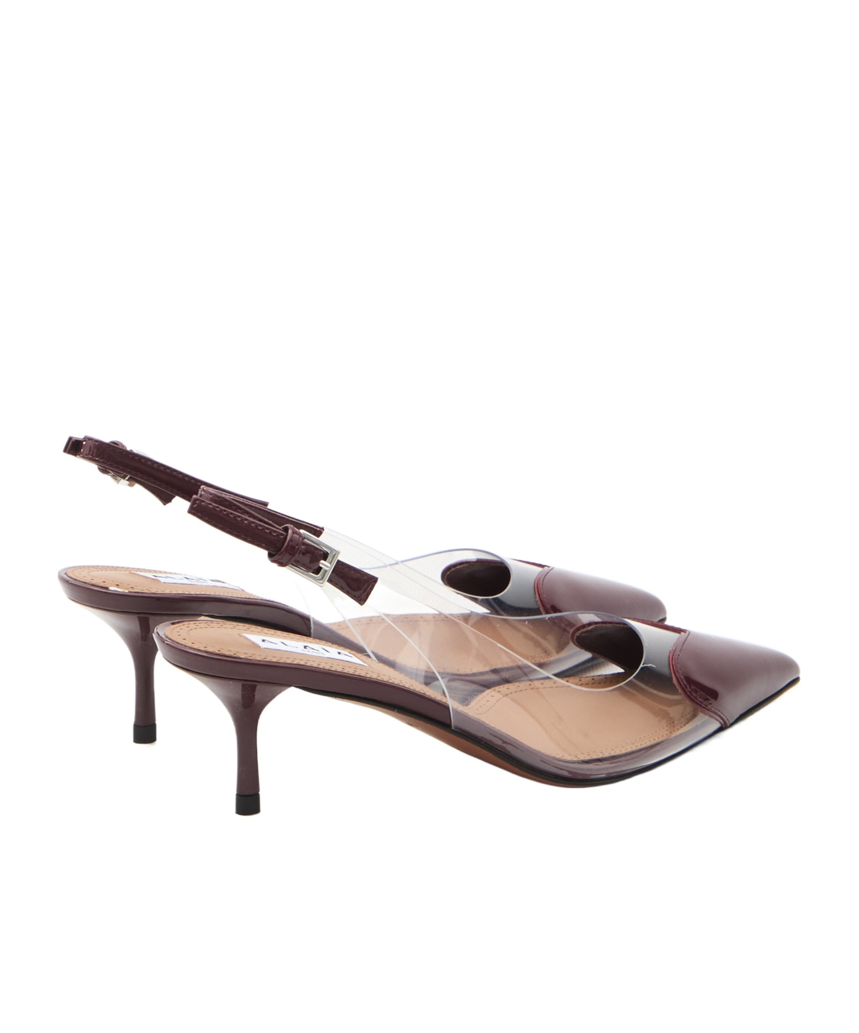 Alaïa Le Coeur 90 Slingback Pumps In Multicolor