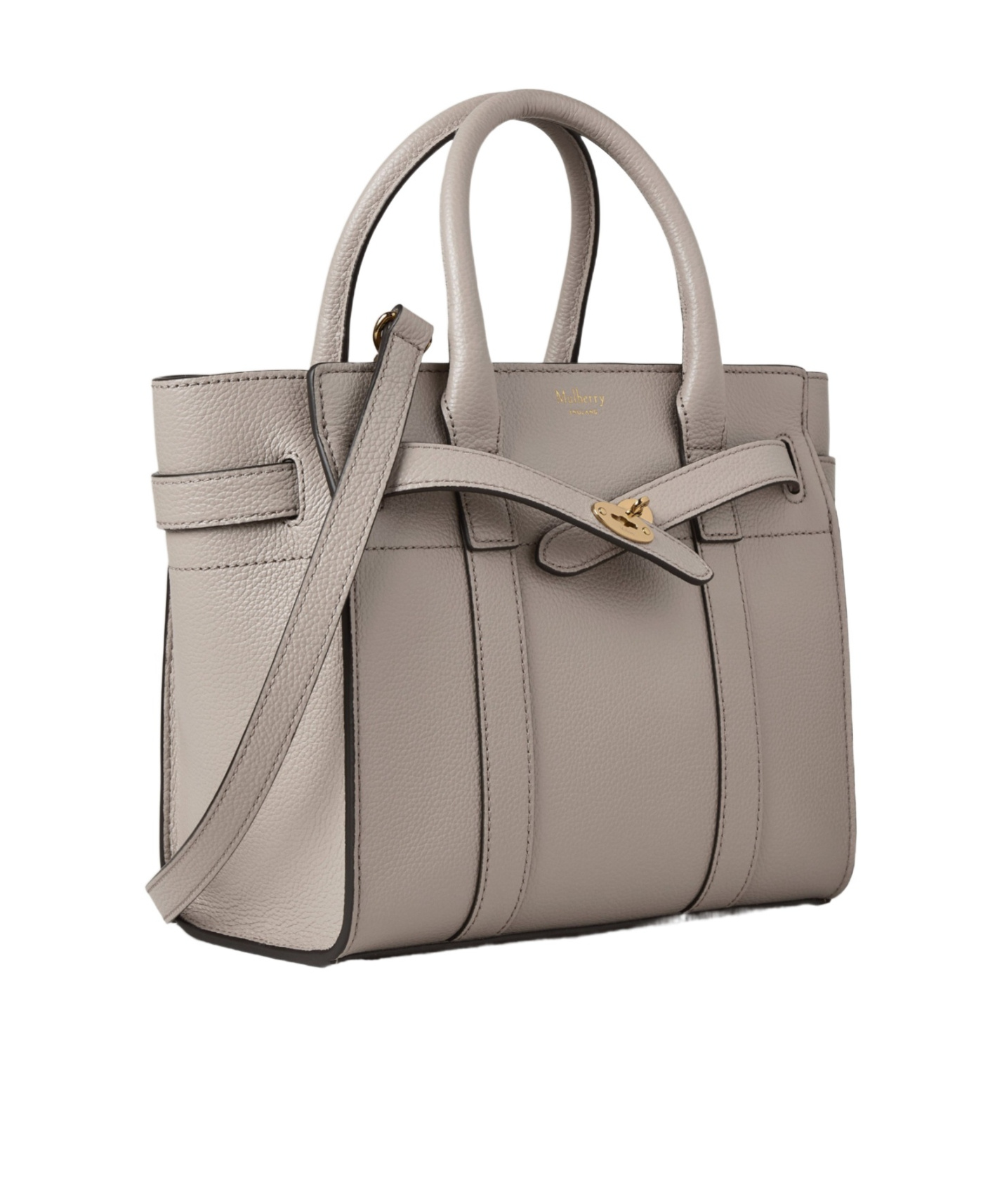 Mulberry Double Handle Shoulder Bag In Brown