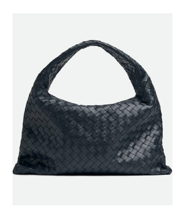 Bottega Veneta Small Hop Shoulder Backpack In Black