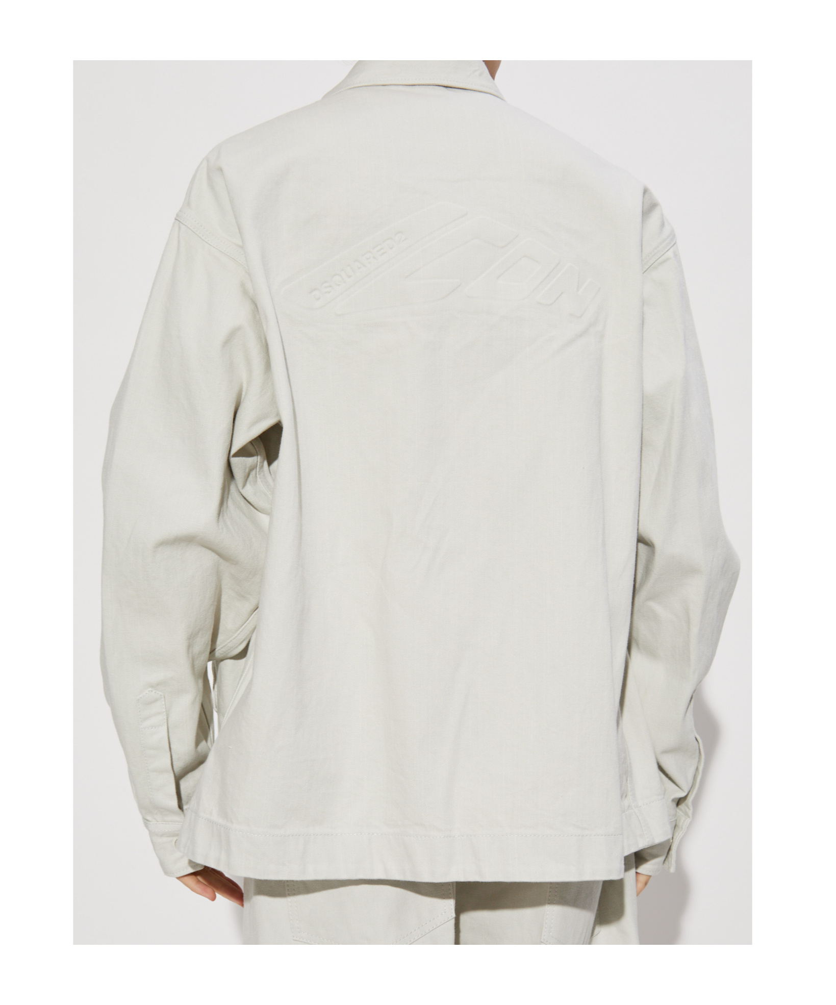 Dsquared2 Icon New Generation Overshirt In White