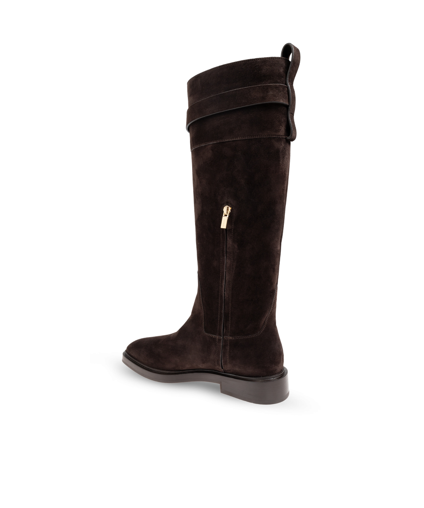 Ferragamo Short Boot In Black
