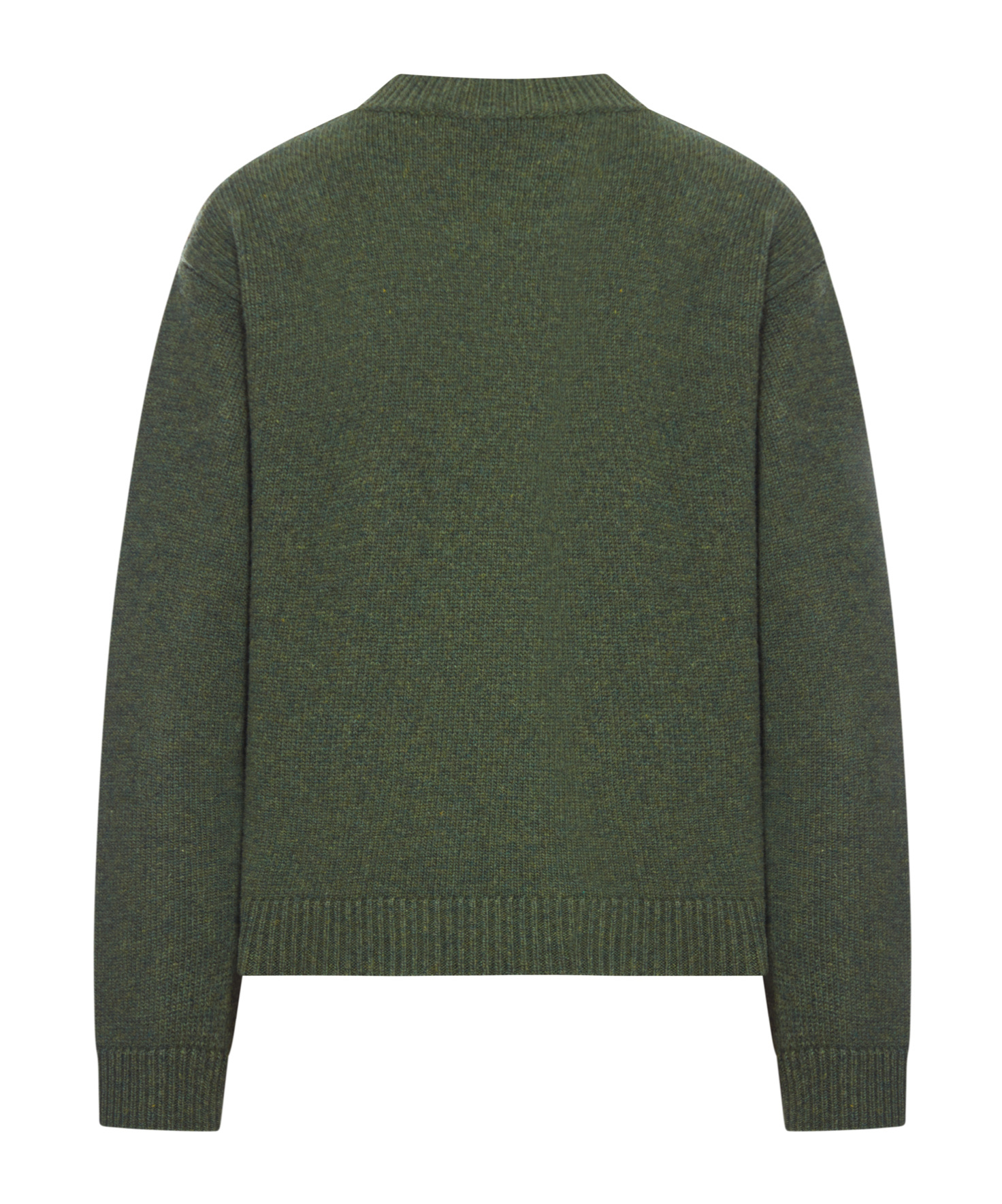 Gucci Crew Neck Wool Sweater In Green