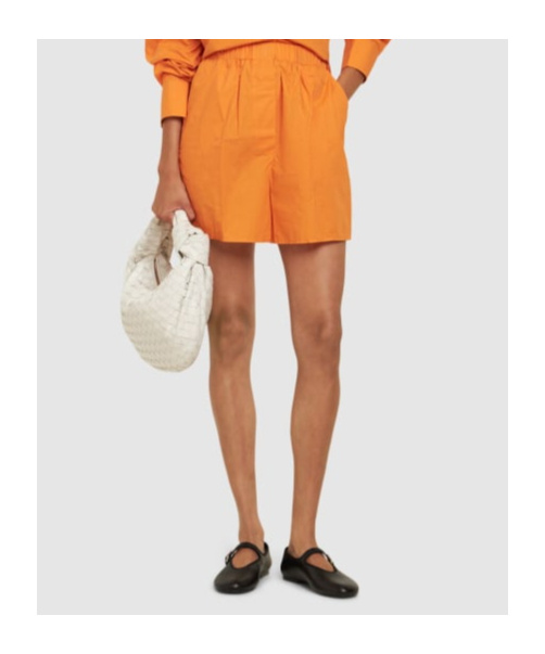 THE FRANKIE SHOP ELASTIC WAIST SHORTS