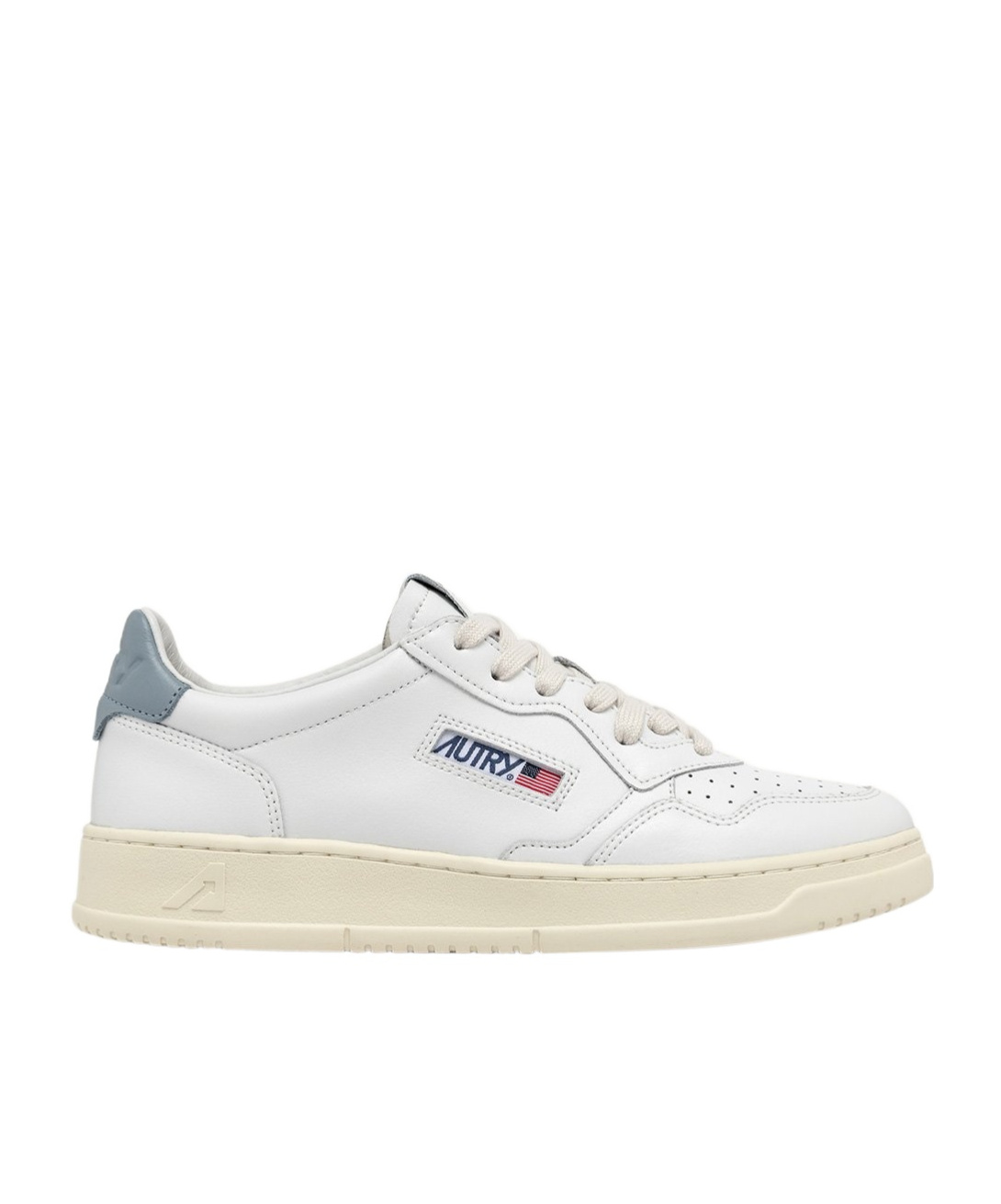 Autry Round Head Low-cut Casual Shoes In White