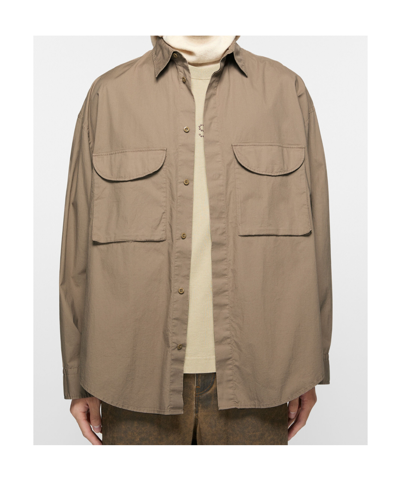 Acne Studios Button-up Shirt In Neutral
