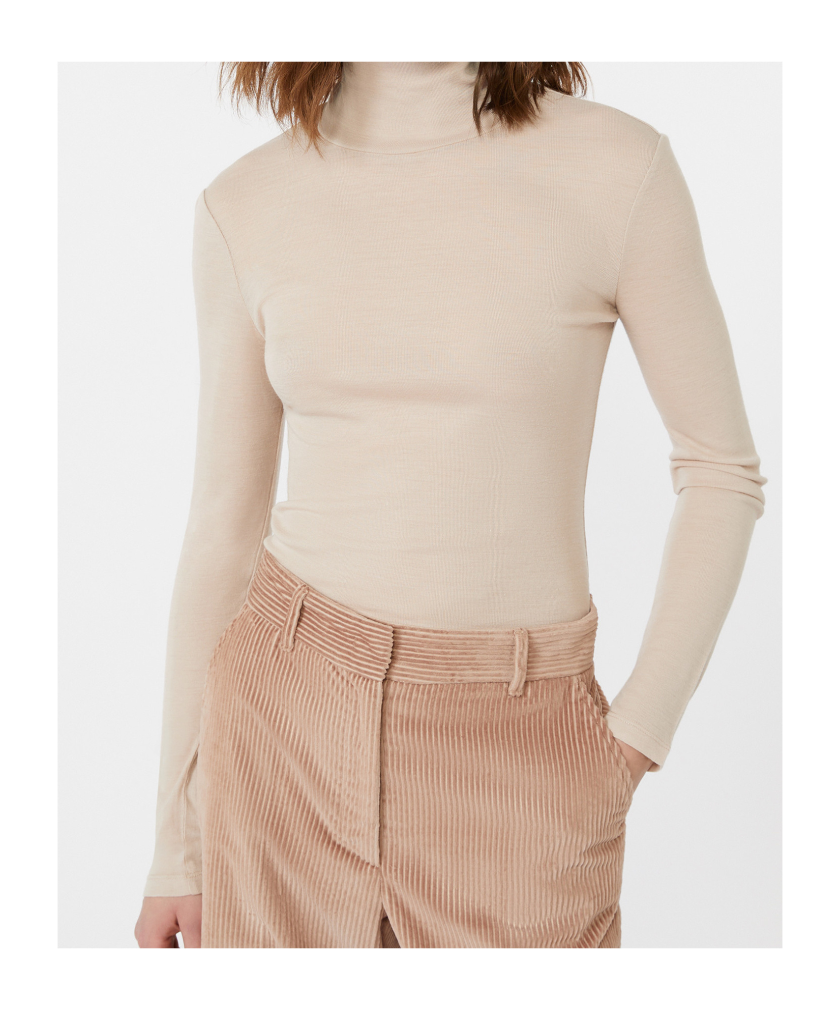 Weekend Max Mara Teseo Turtleneck Knitted Pullover In Neutral