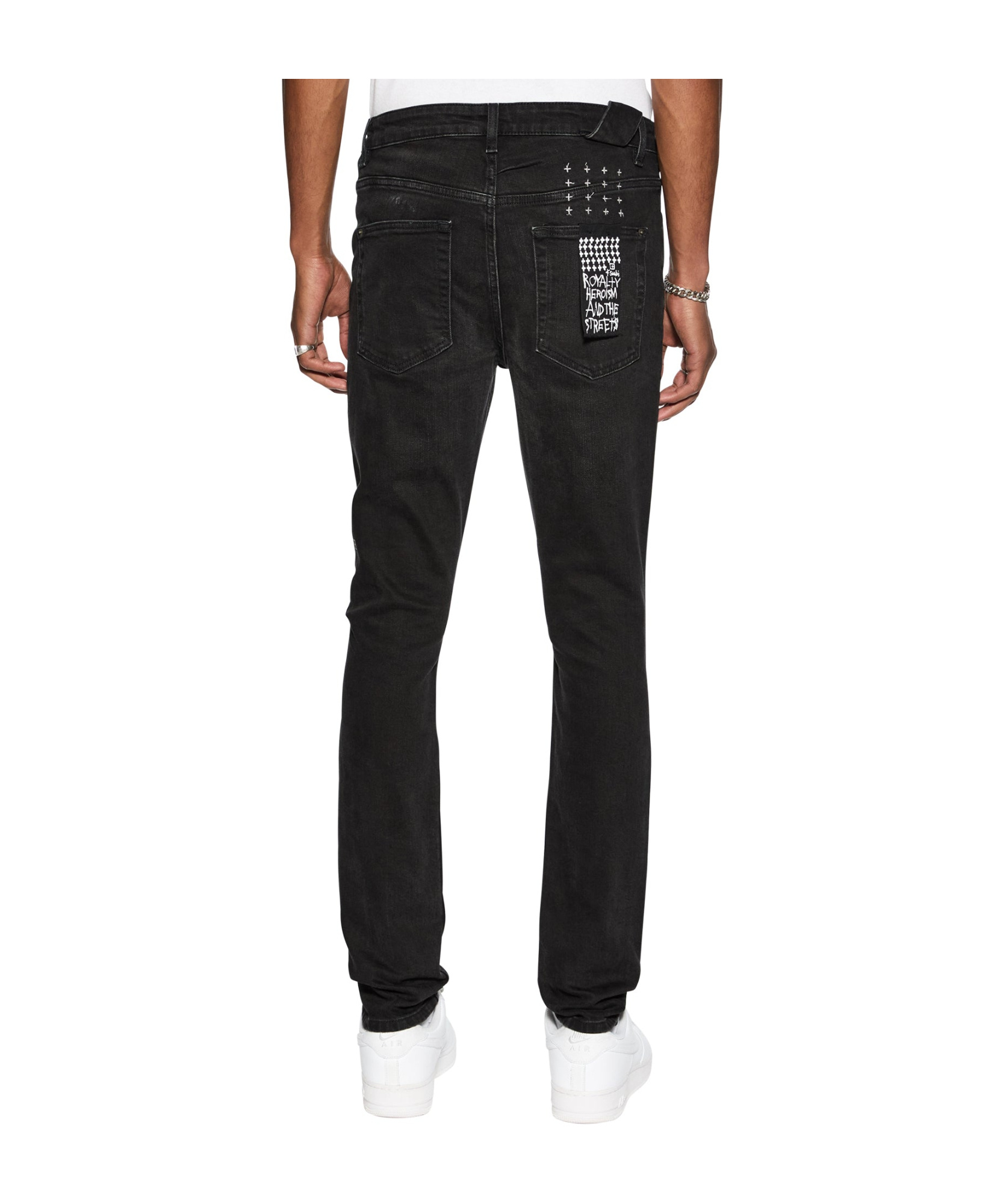 KSUBI MID-WAIST SLIM-FITTING JEANS 