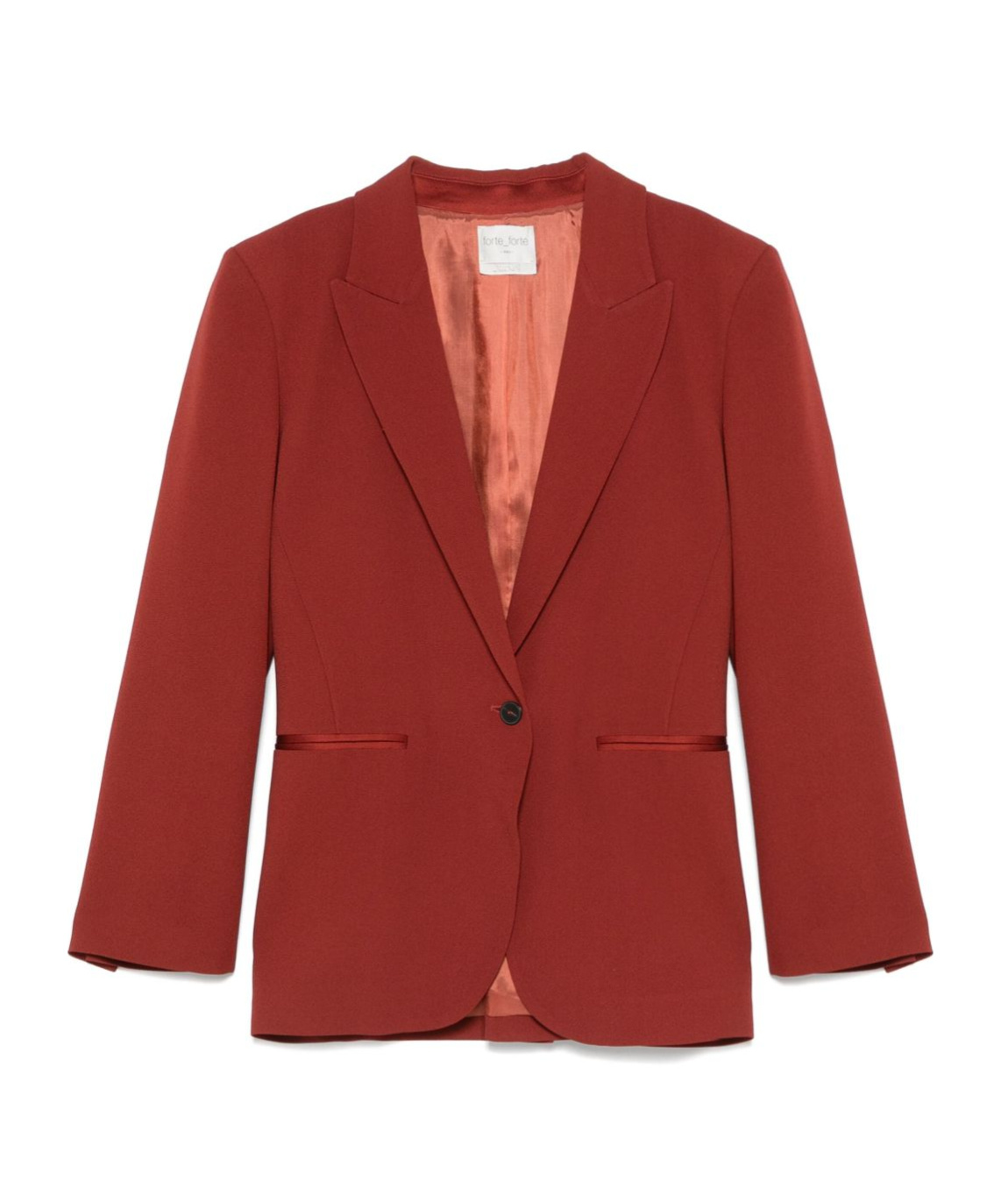 Shop Forte Forte Crepe Blazer