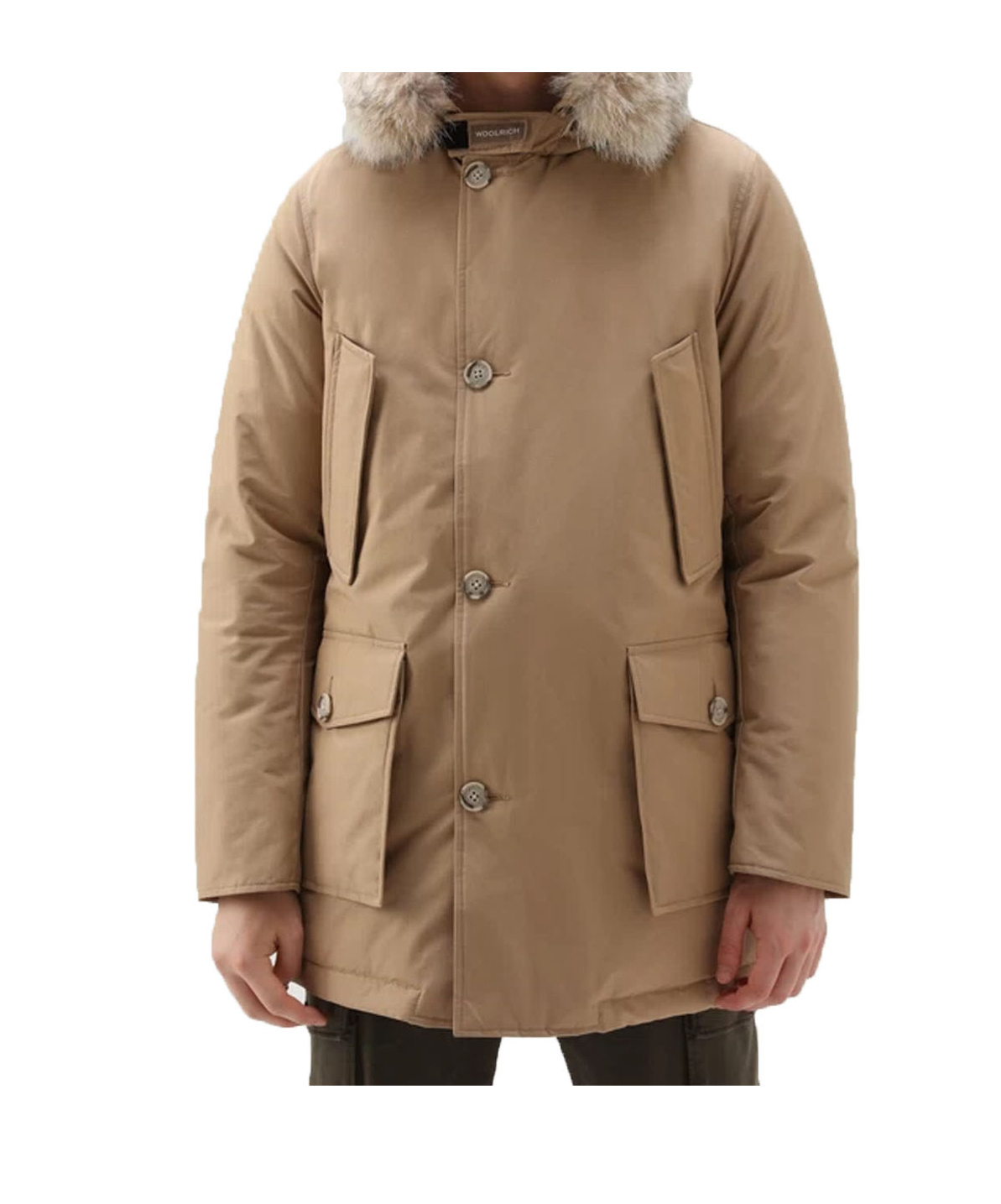 Woolrich Coat In Neutral
