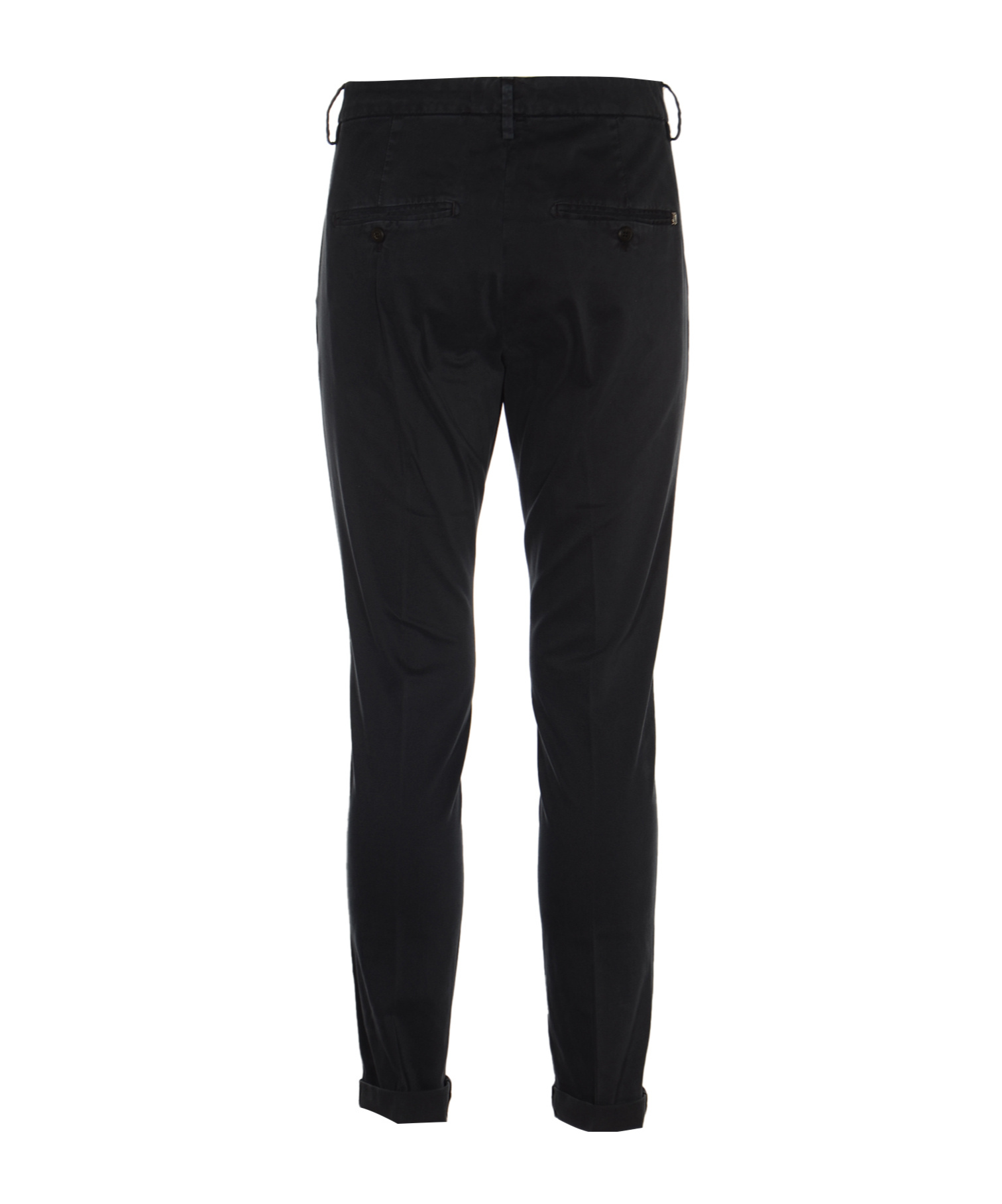 Dondup Slim-fit Chino Trousers In Black