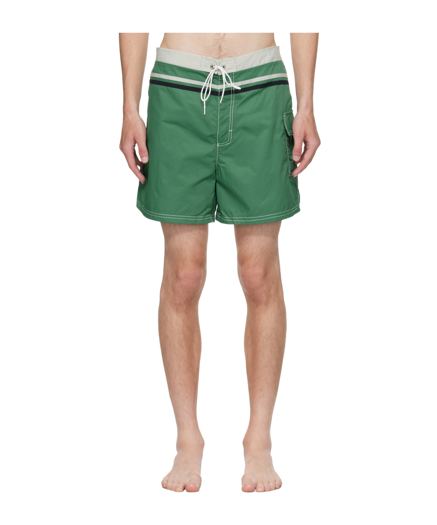 Gimaguas Green Joel Swim Shorts In Green