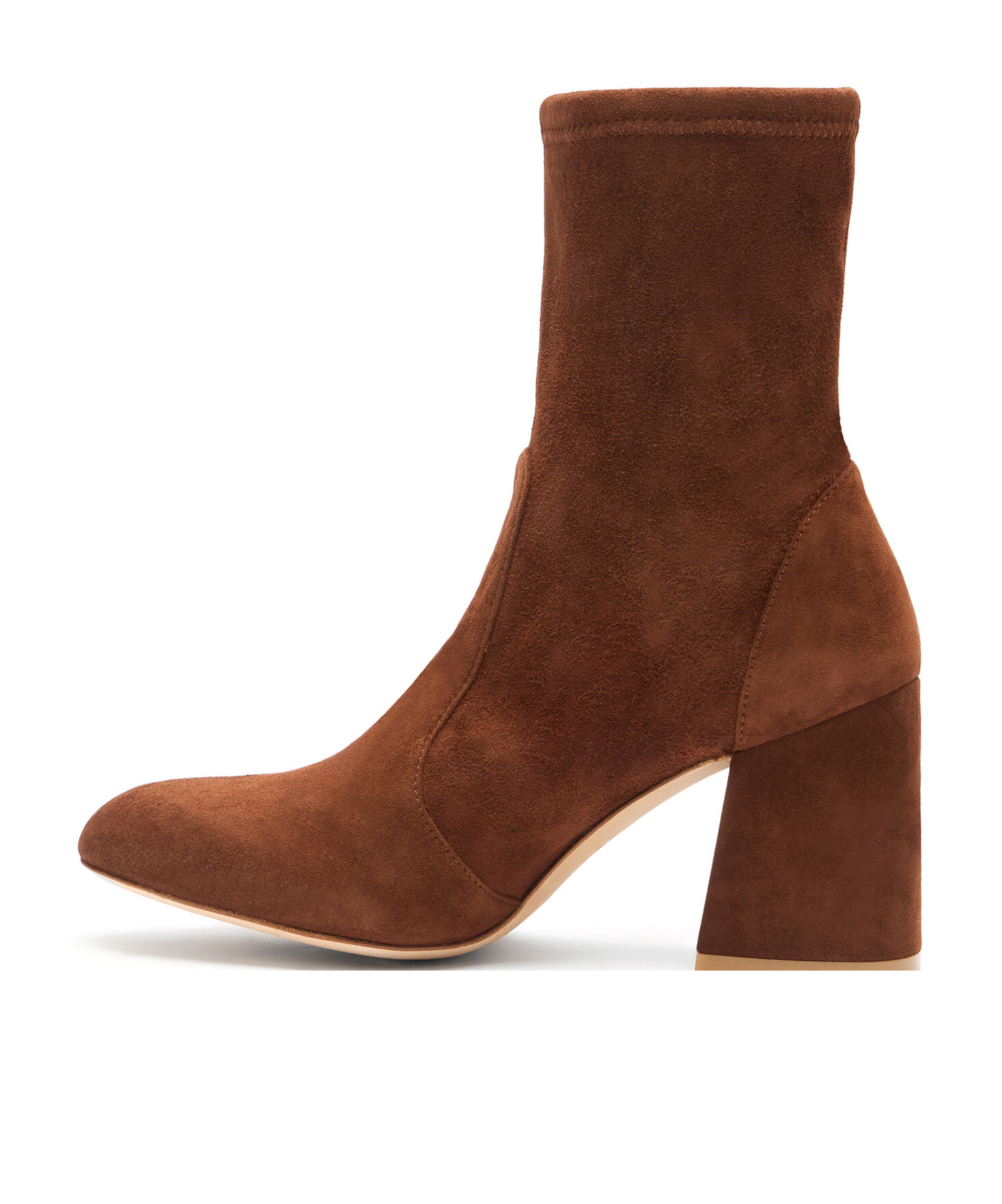 Stuart Weitzman Ankle-length Suede Boots In Brown