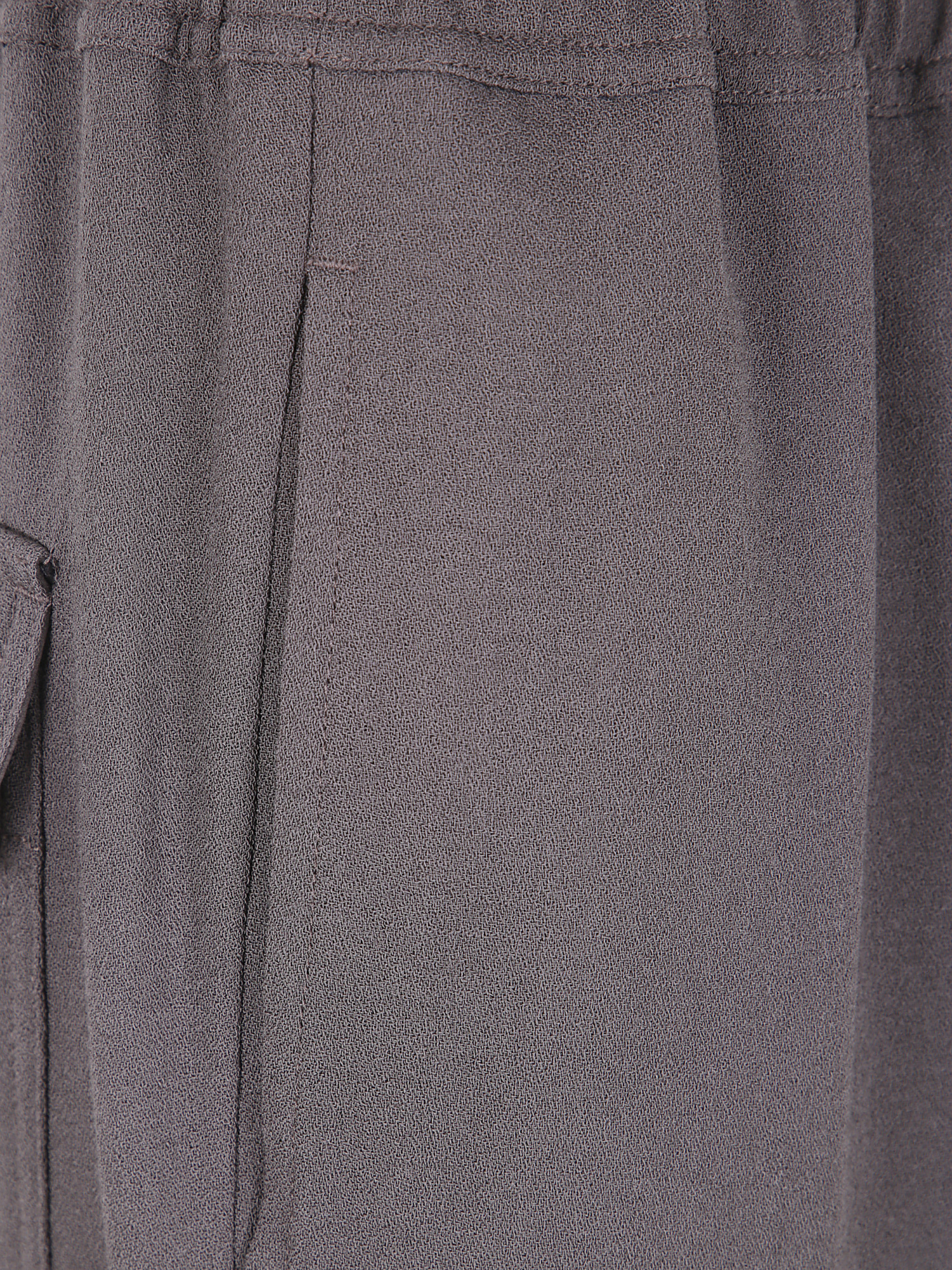 Rick Owens Concordians Drawstring Pocket Trousers In Brown