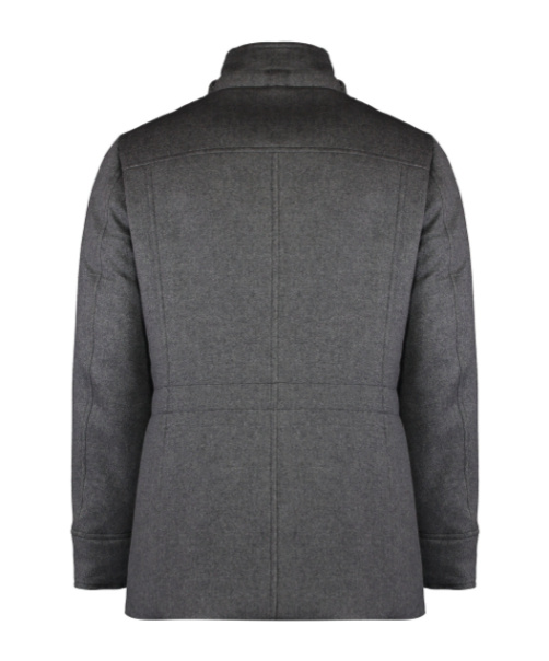 Moorer Long Sleeve Down Jacket In Gray