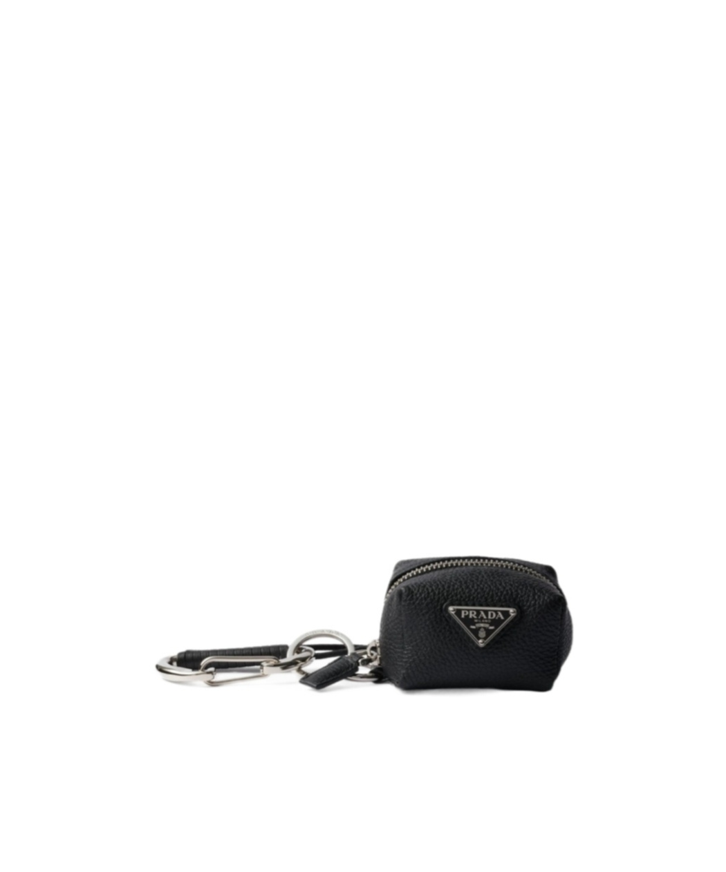 Prada Black Leather Bag Charm